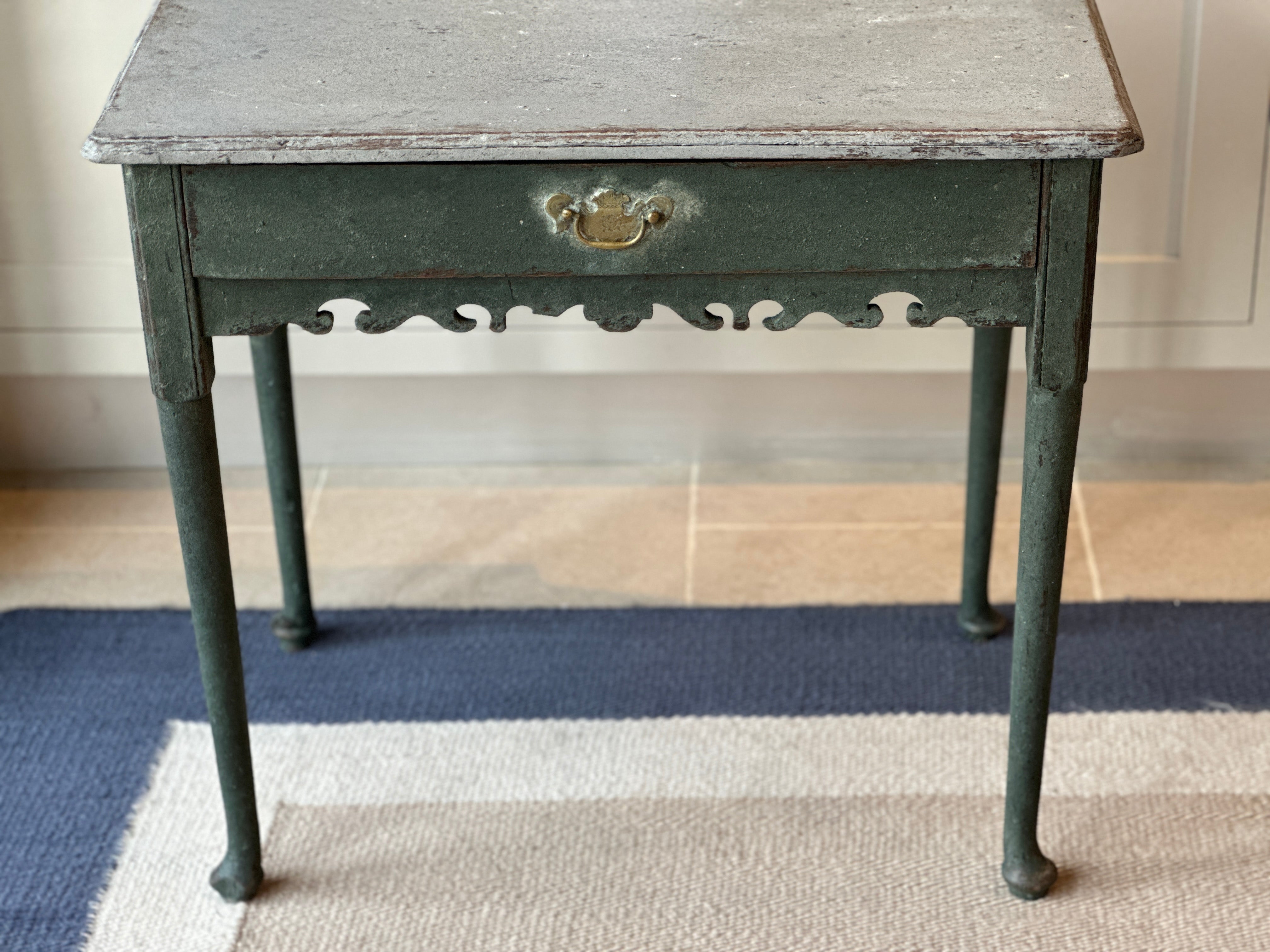 18th Century English Painted Side Table