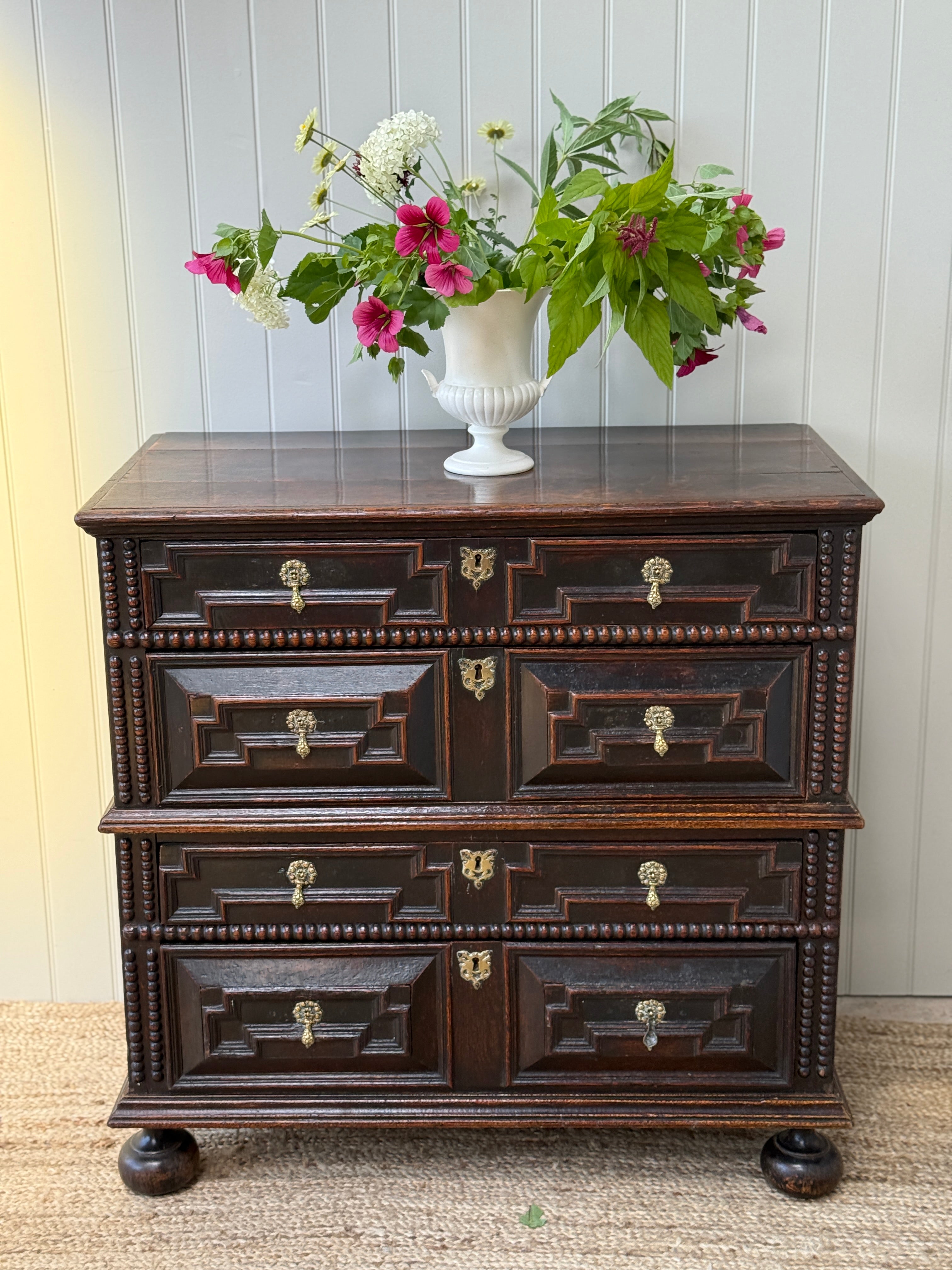 17th Century Jacobean Oak Chest of Drawers