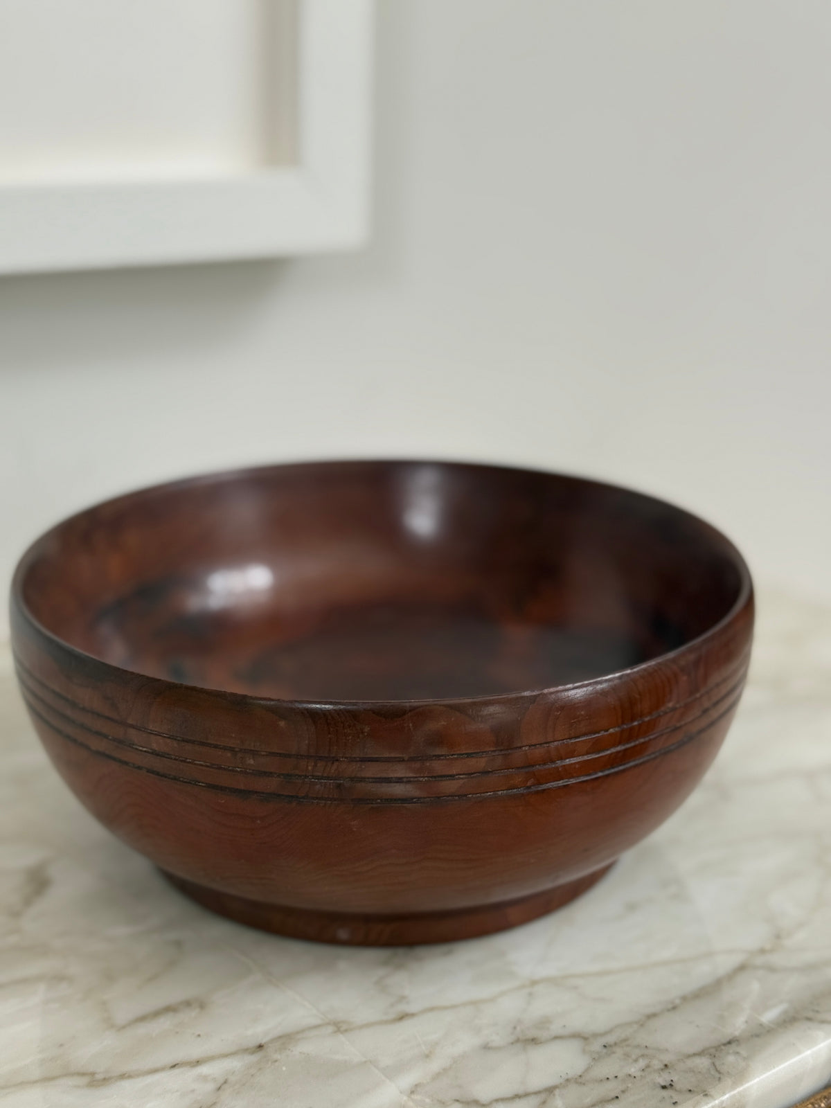 Early 19th Century Yew Turned Bowl