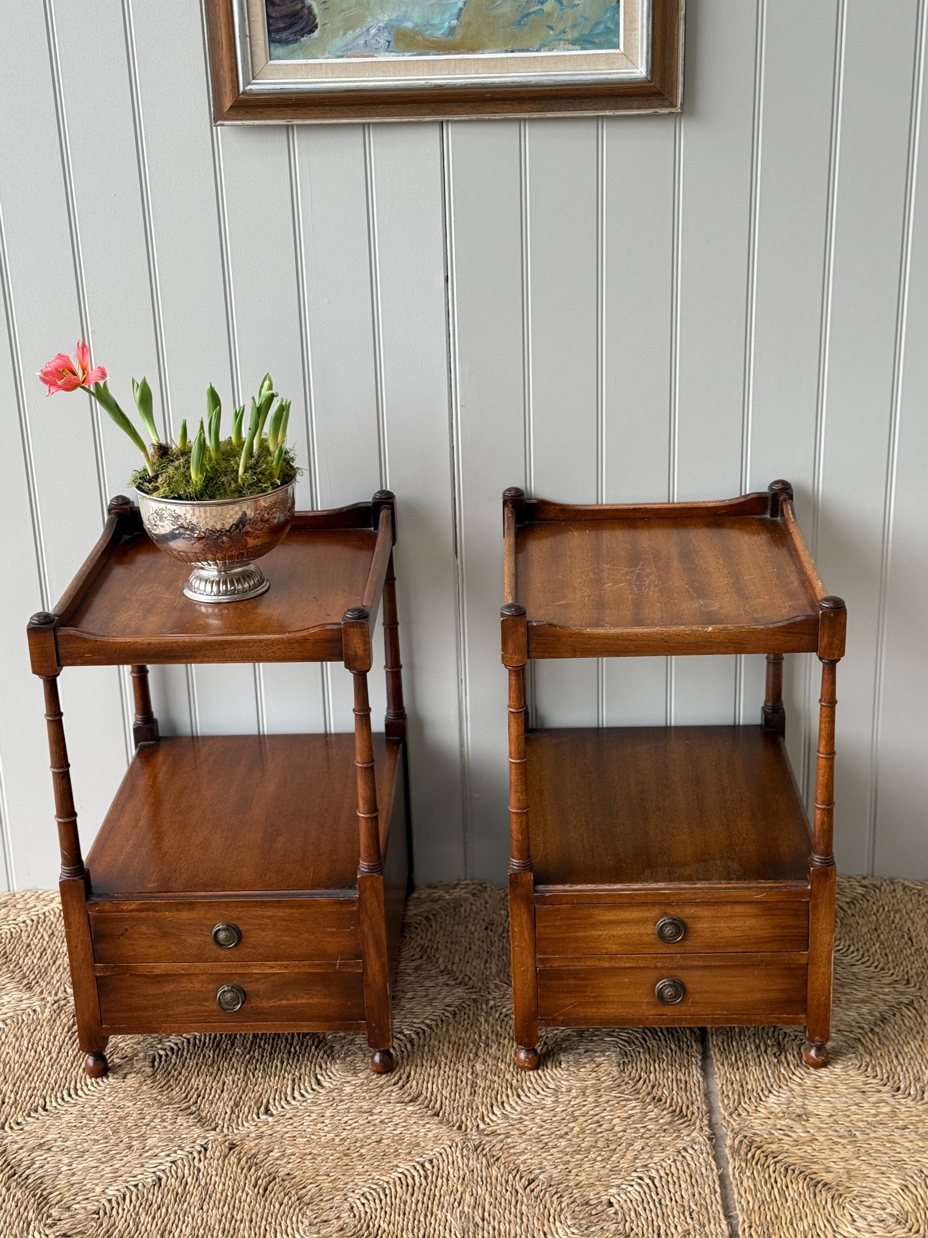 Pair of early 20th Century Low Tables