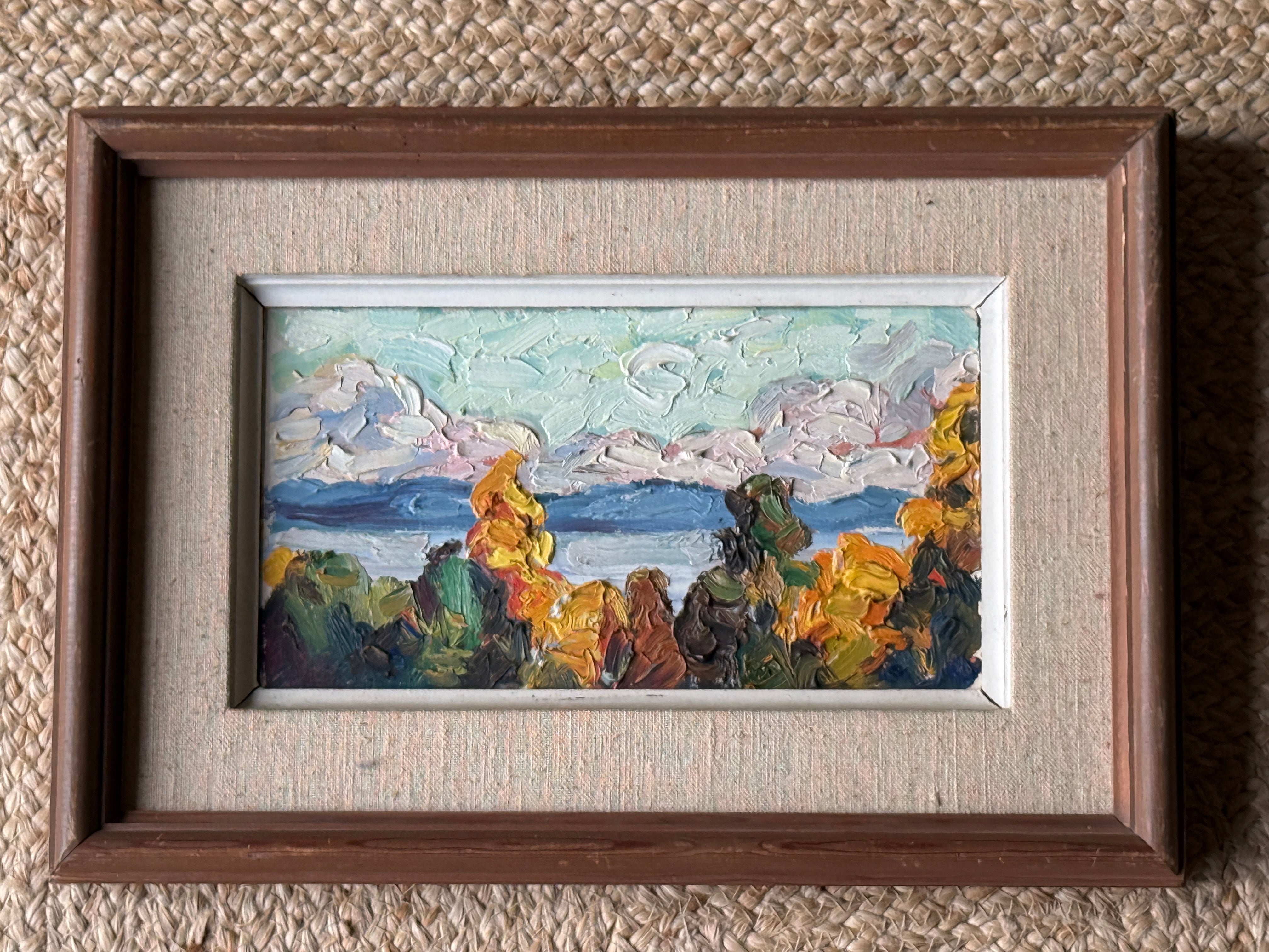 Oil on Canvas by Swedish Artist Erik Osslund