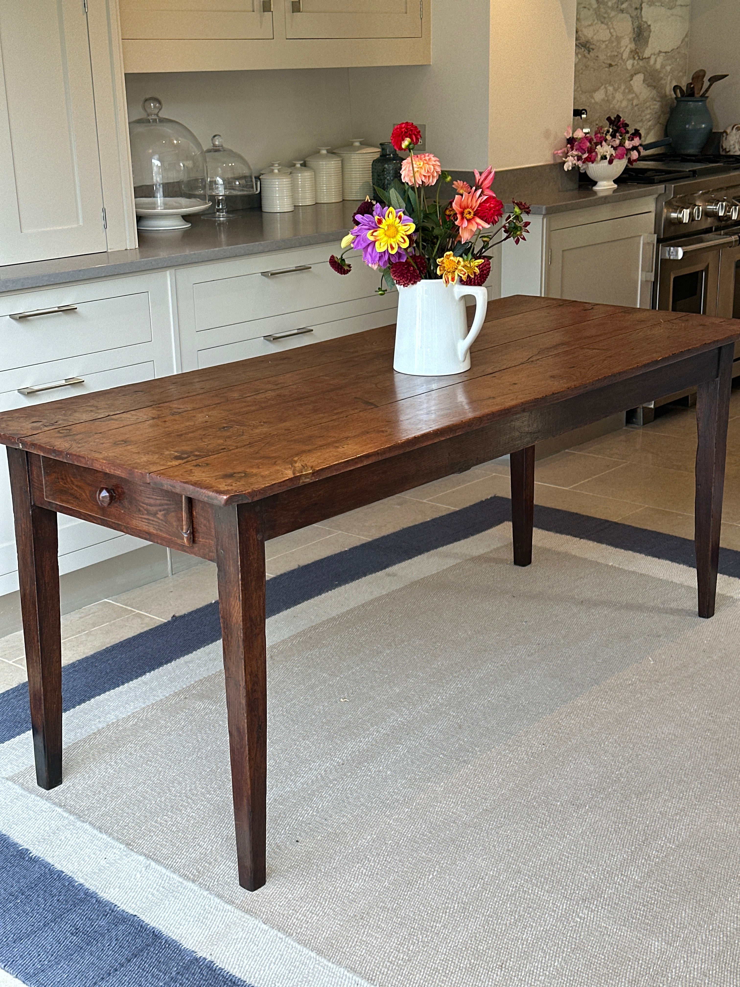 Smart French Oak Dining Table