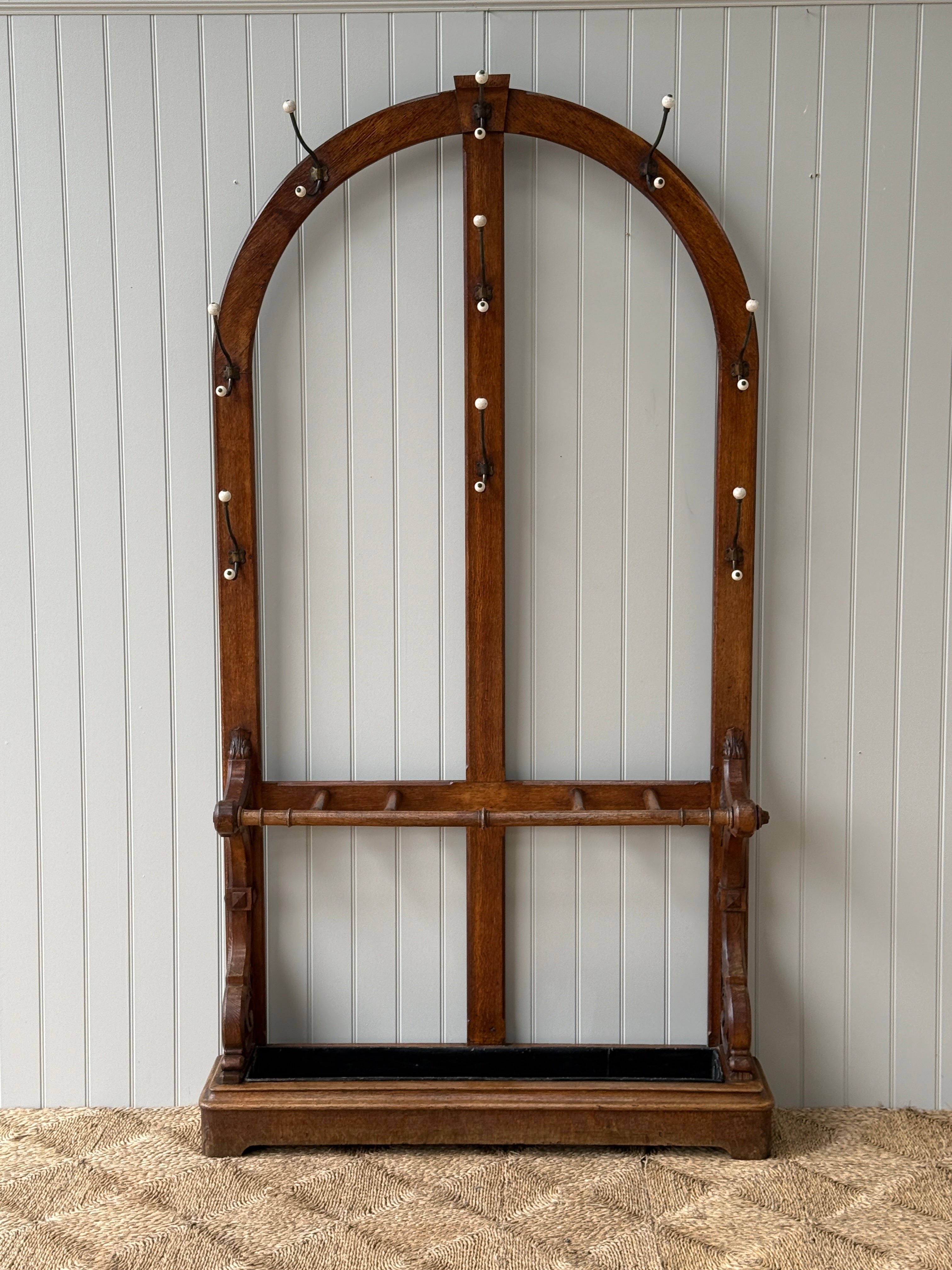 Large Victorian Hall Stand