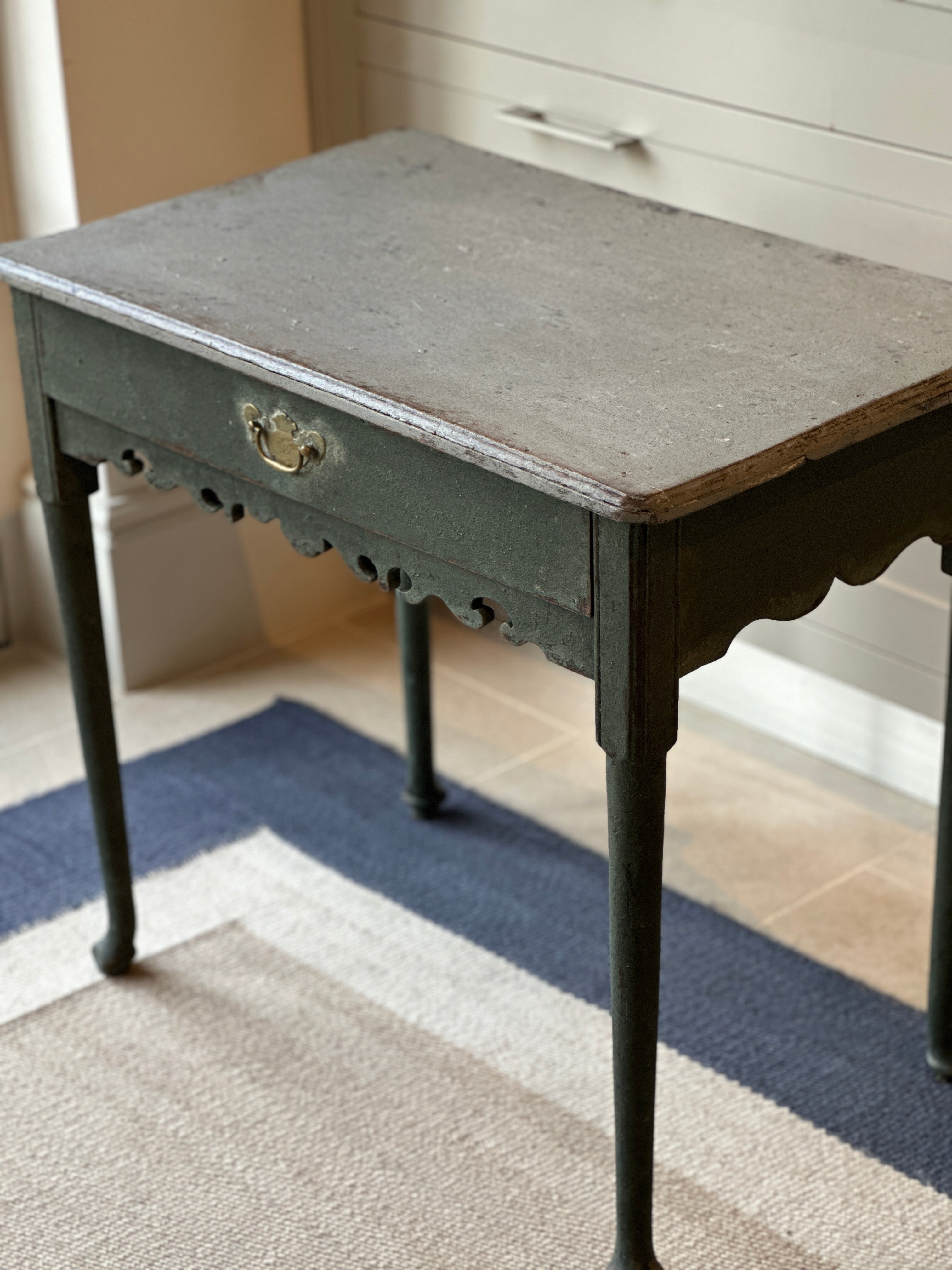 18th Century English Painted Side Table