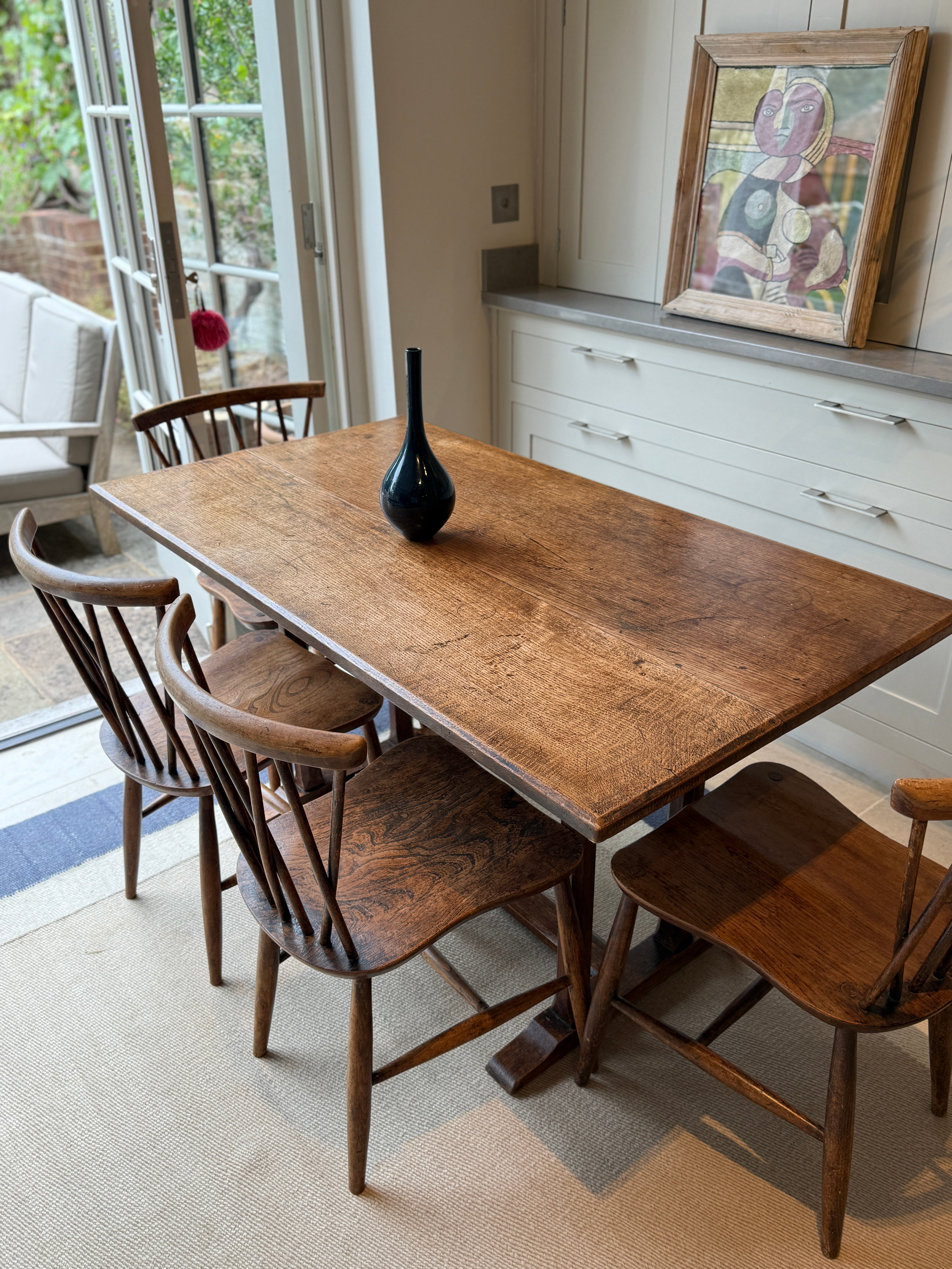 Small Oak Refectory Dining Table
