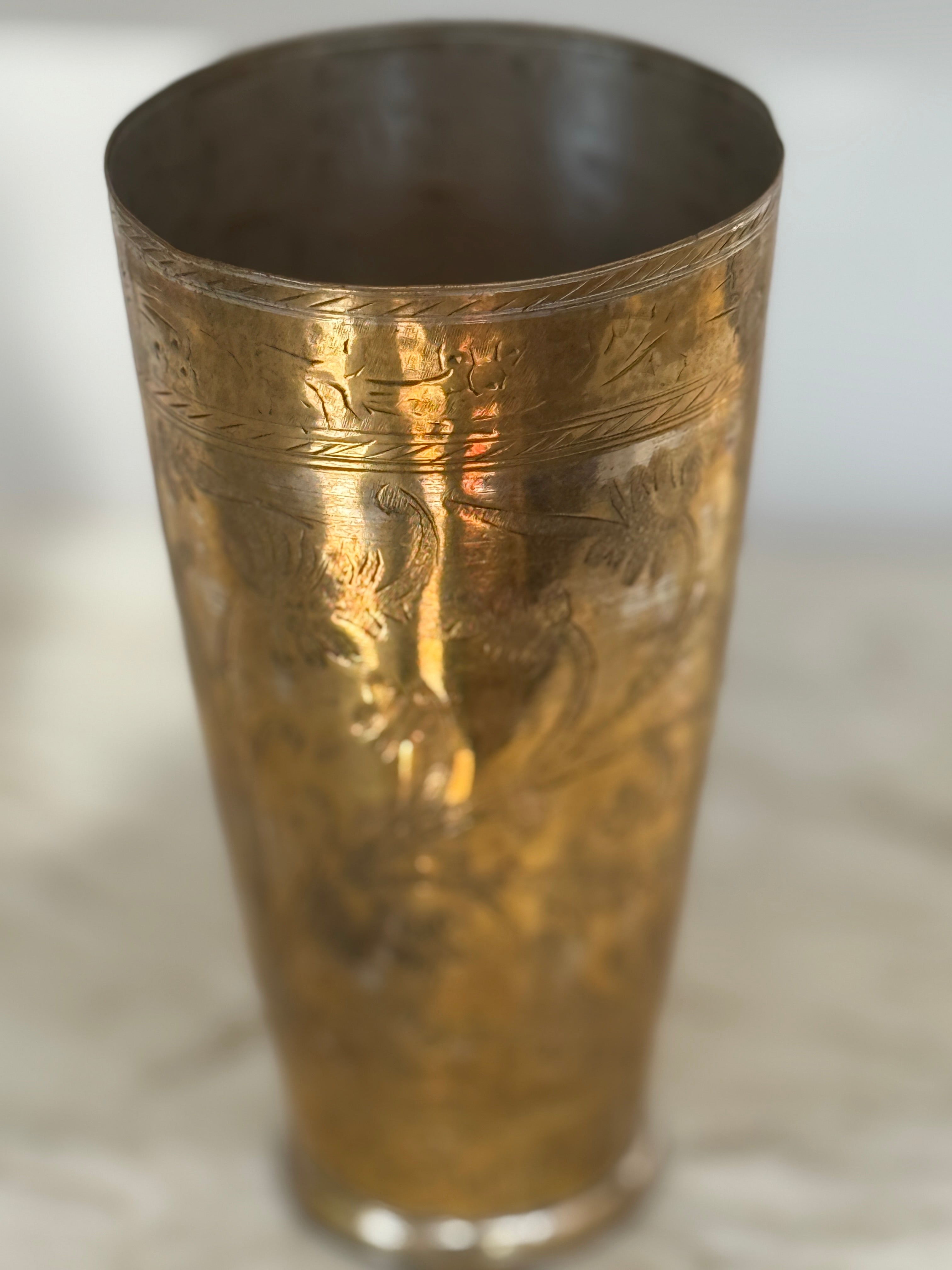 Afghan Metal Beakers