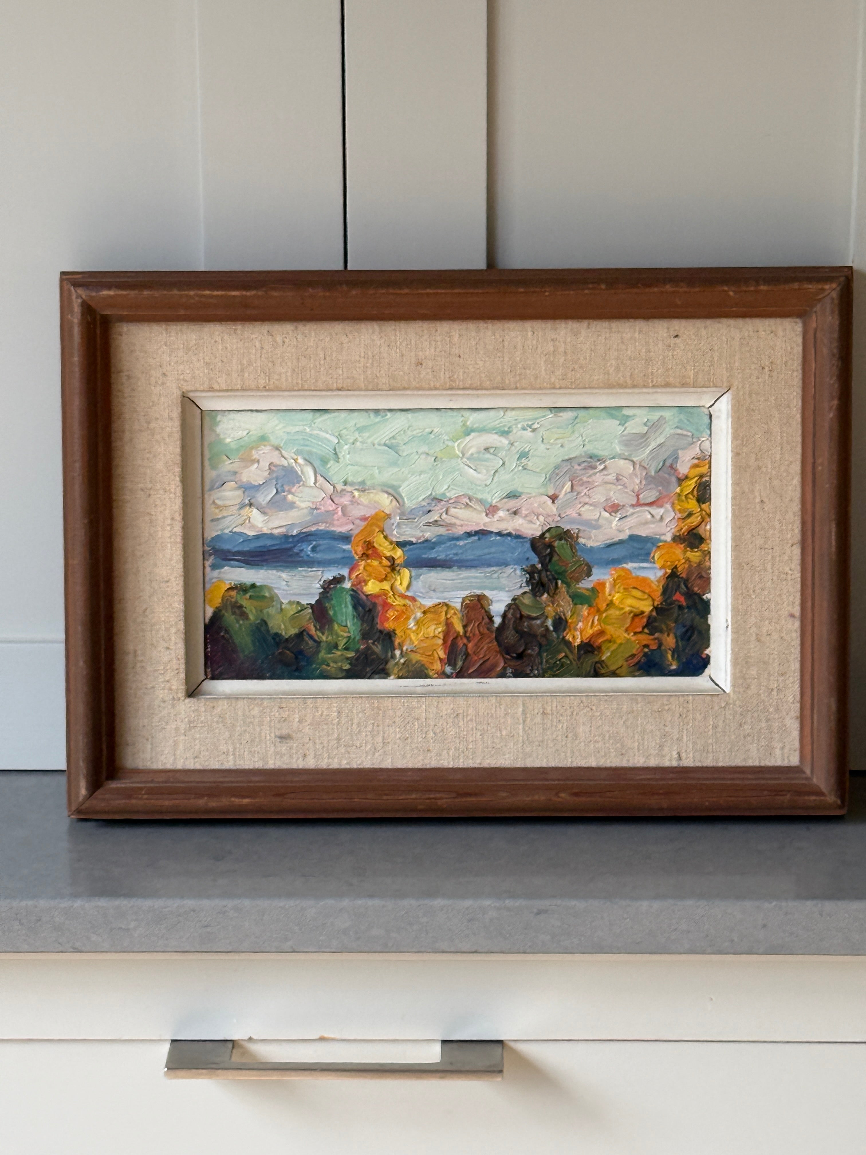 Oil on Canvas by Swedish Artist Erik Osslund