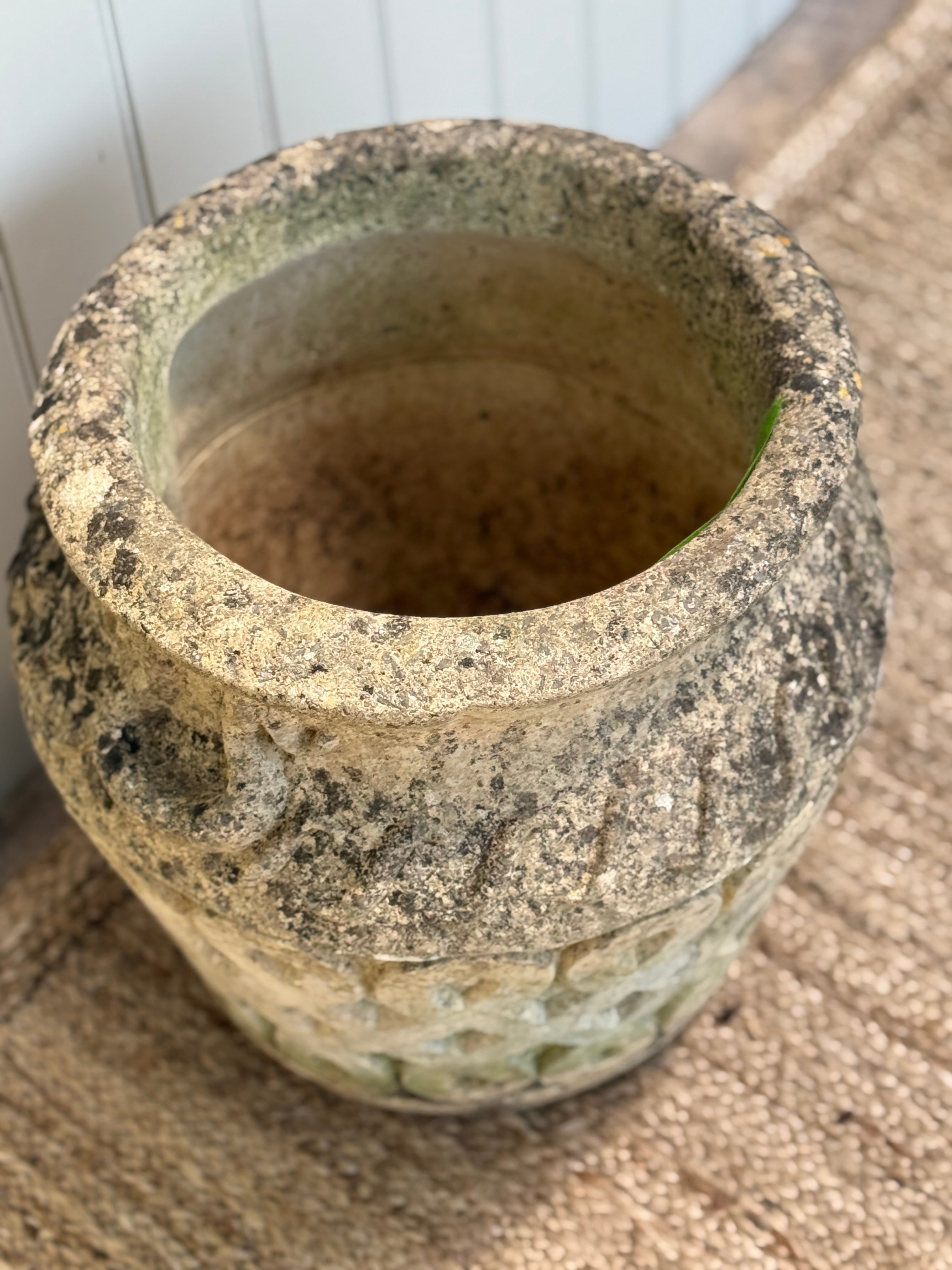 Reconstituted Stone Garden Urn