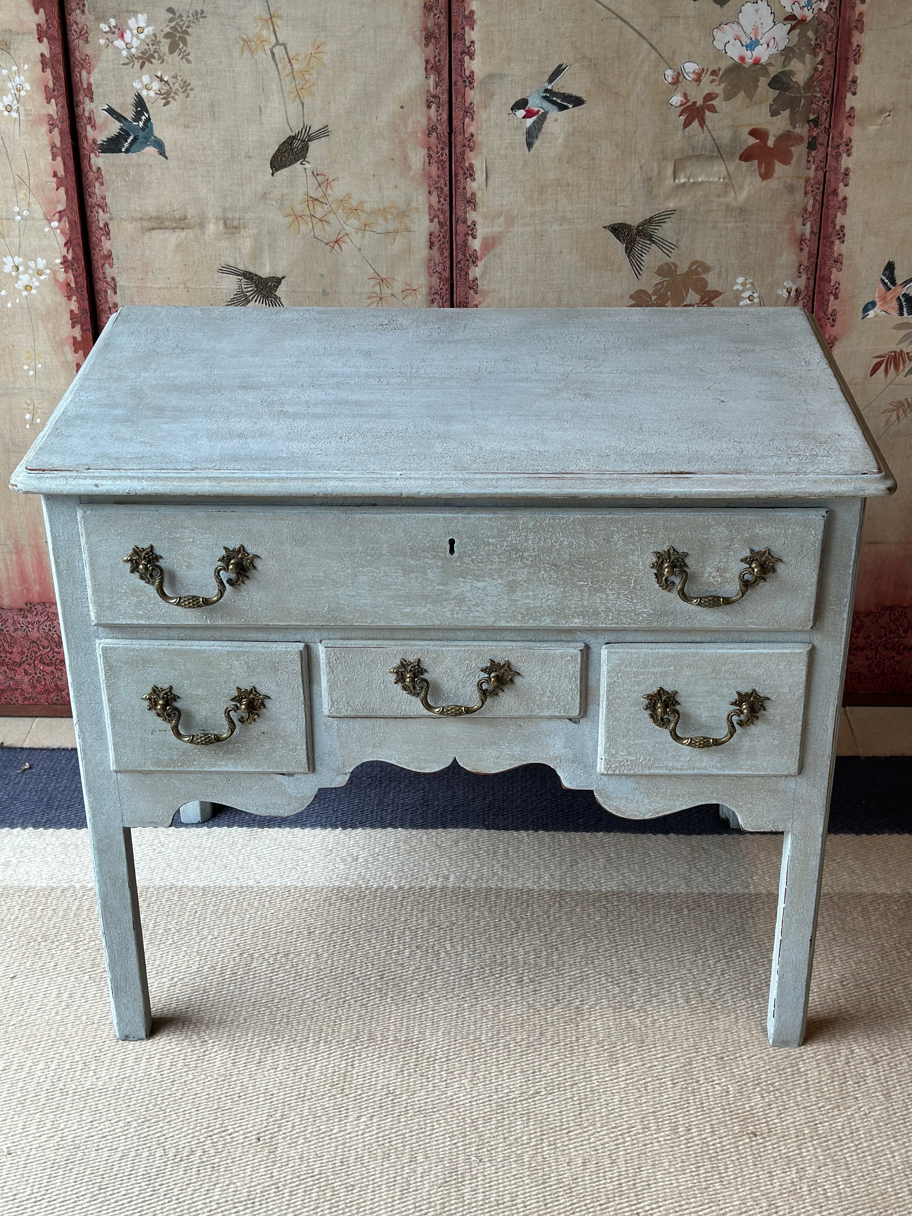 18th Century English Painted Lowboy