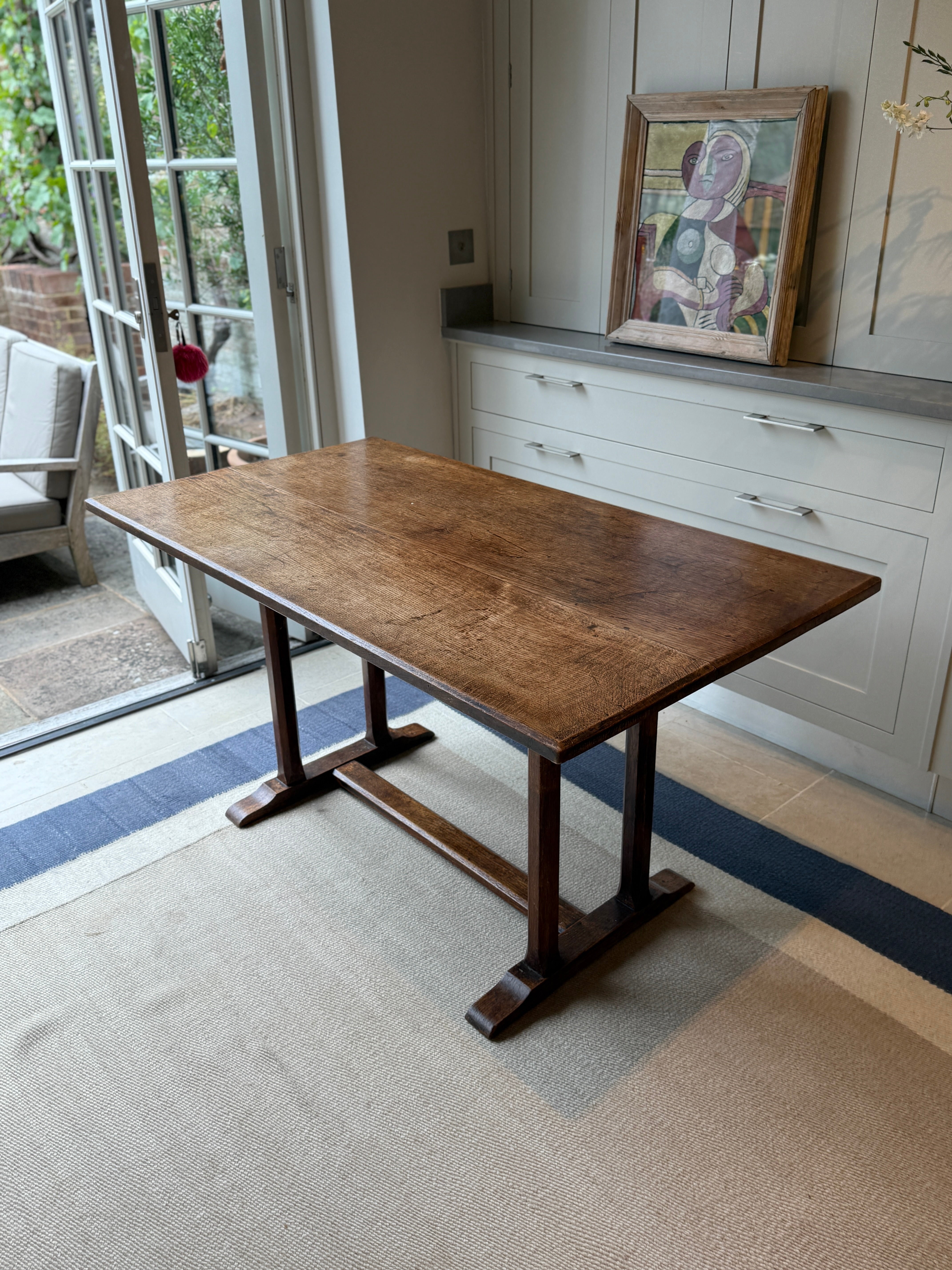 Small Oak Refectory Dining Table