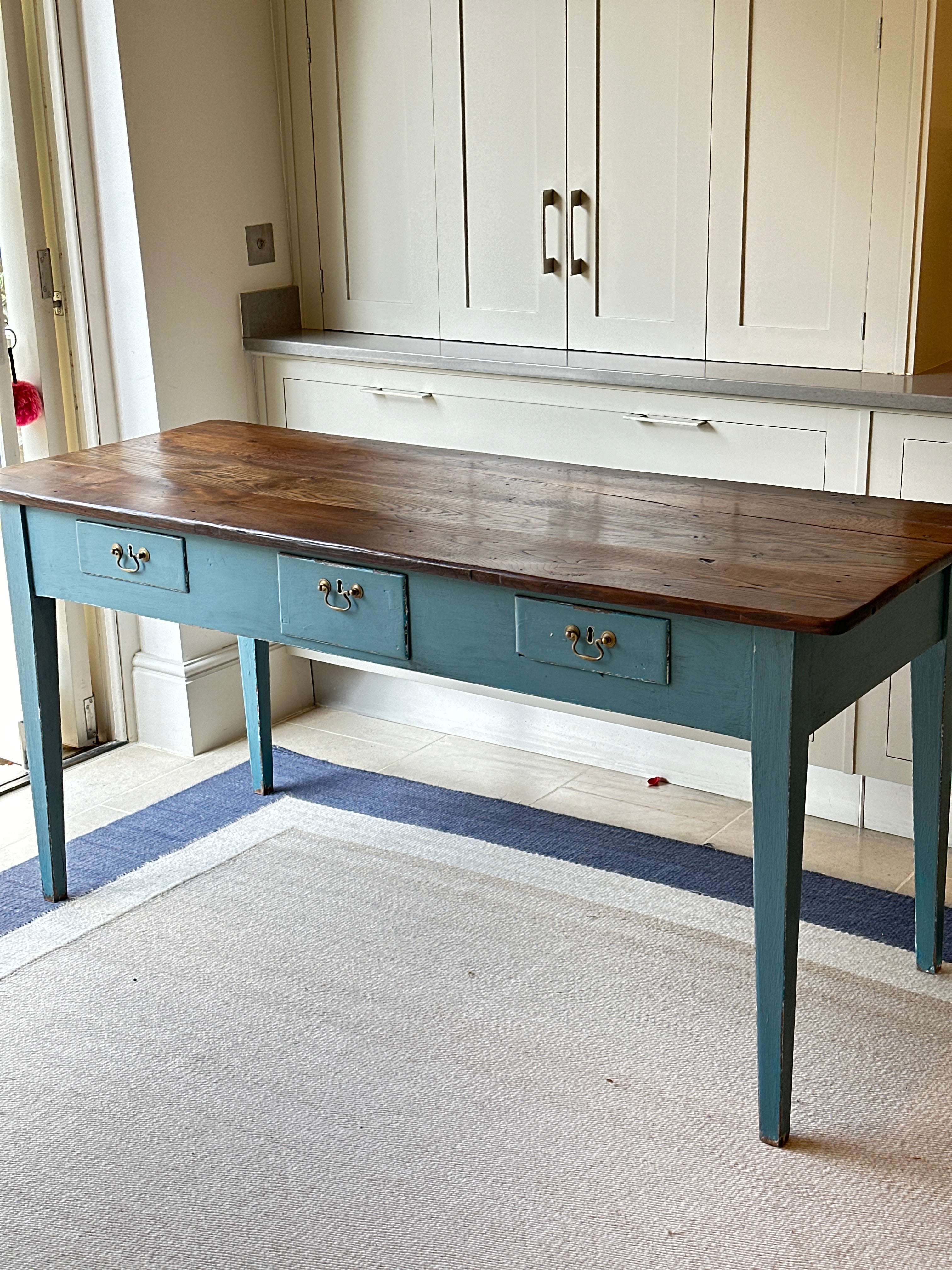 Painted Country Kitchen Table