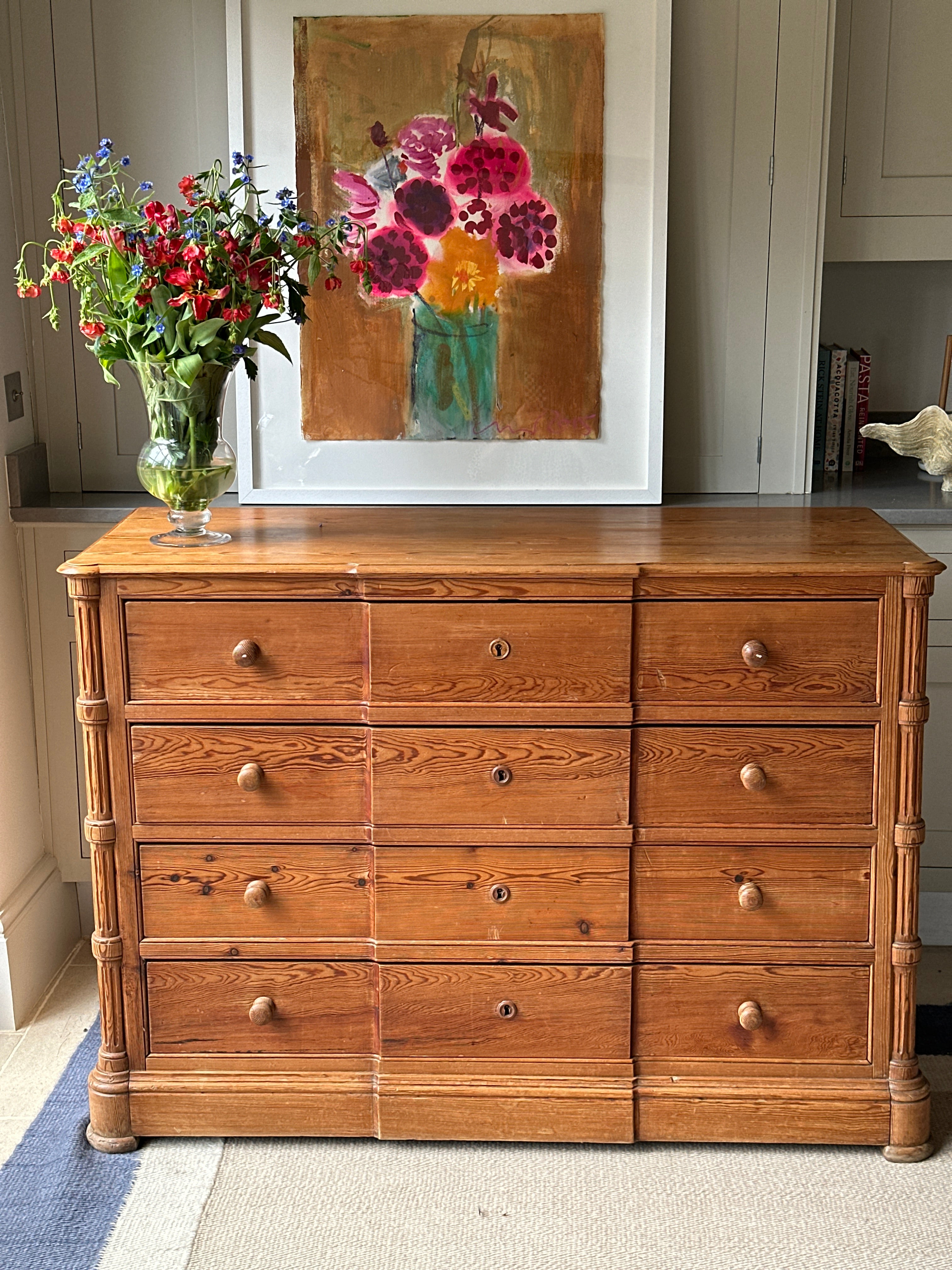 19th Century French Pine Commode