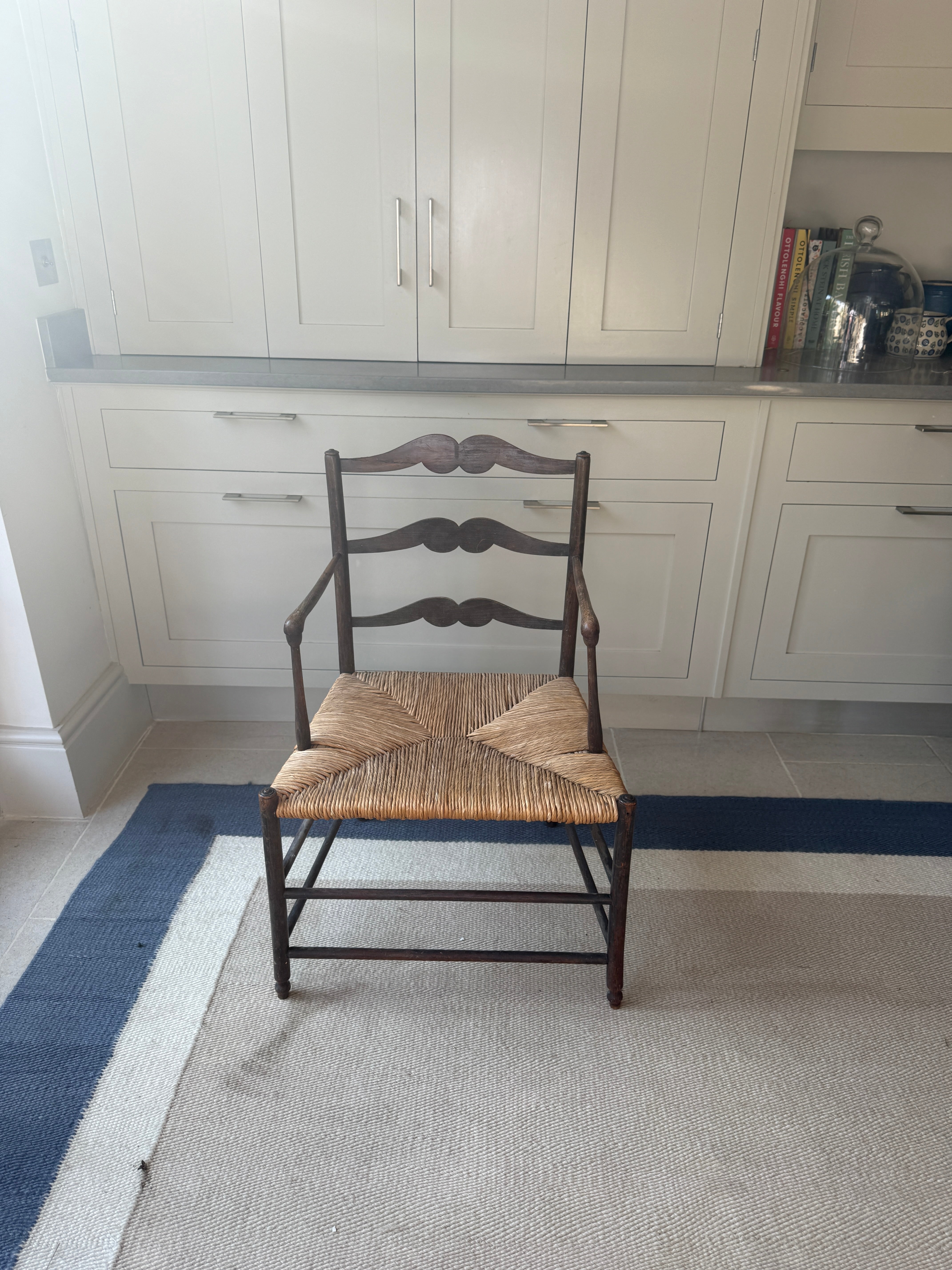 Small Rush Seat Chair