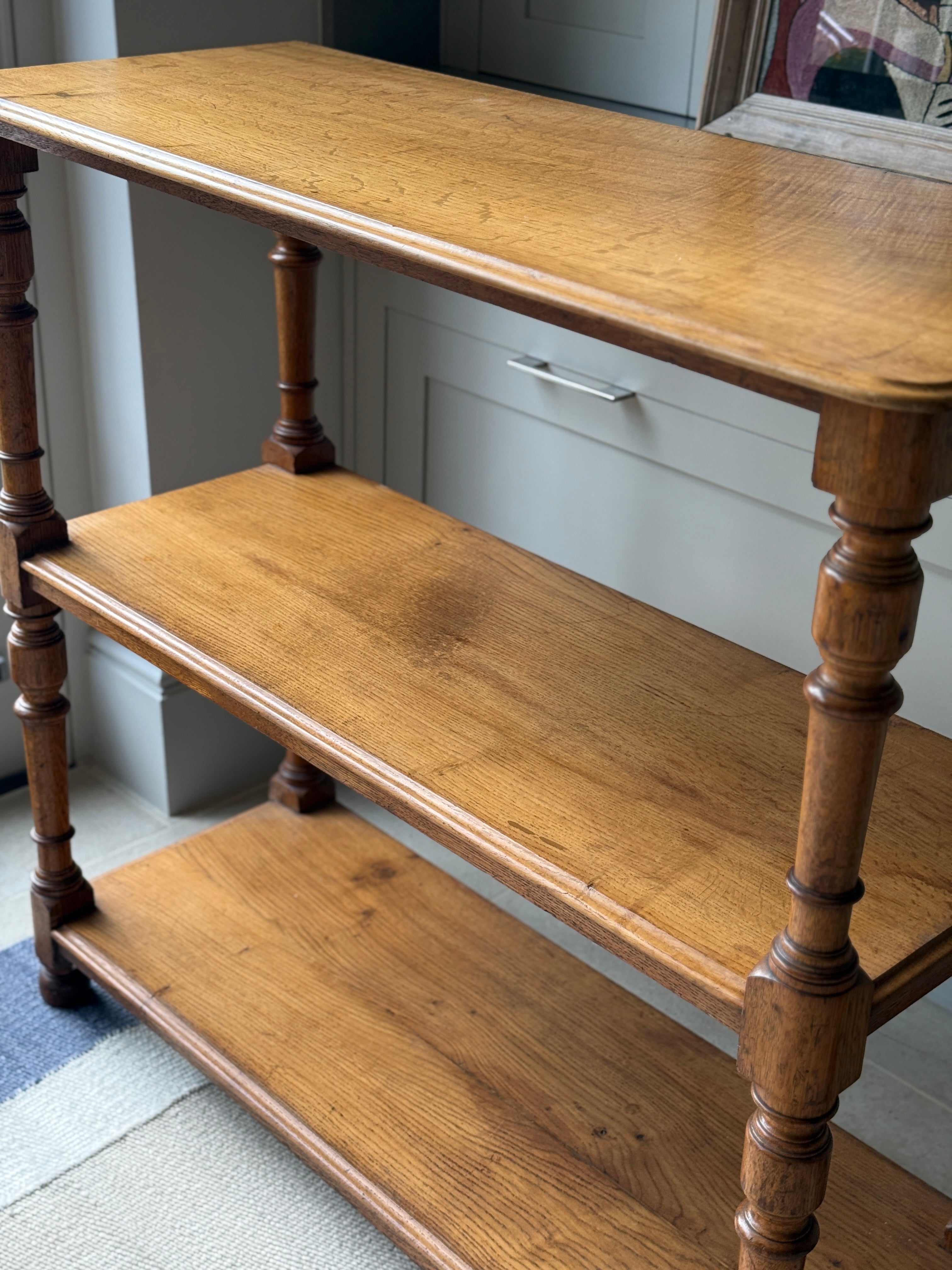Small 19th Century Honeyed Oak Buffet