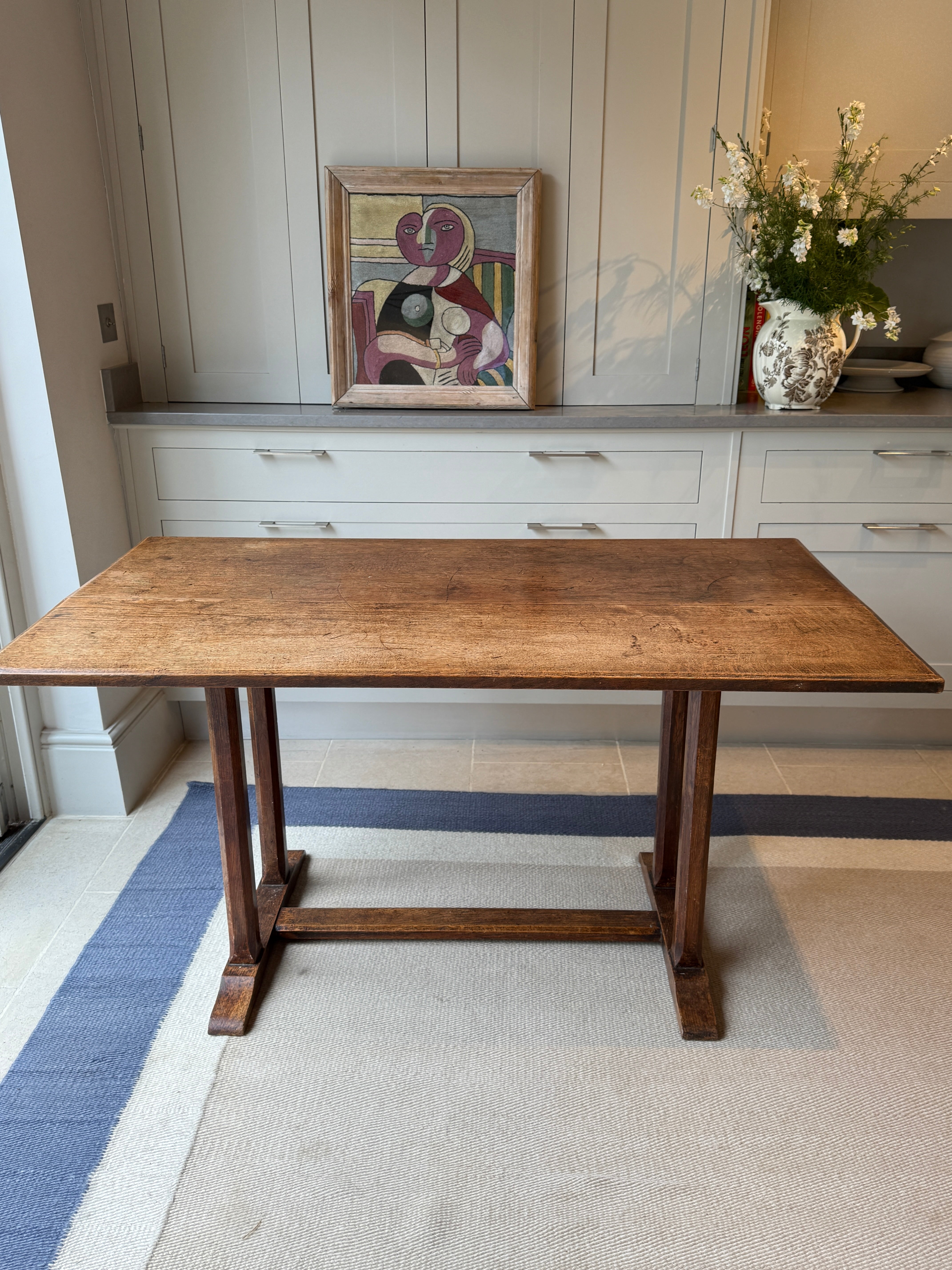 Small Oak Refectory Dining Table