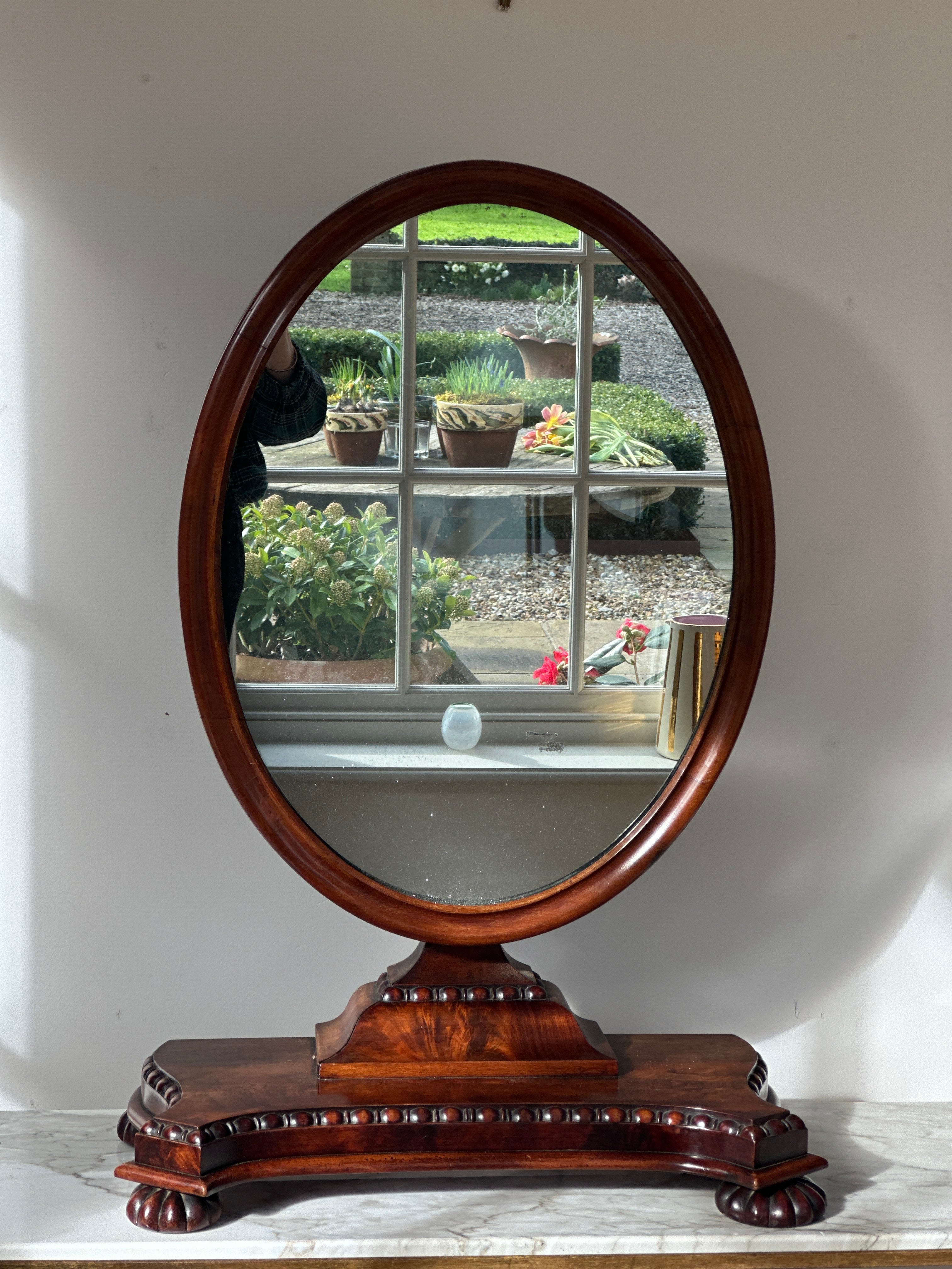 Superb Regency Dressing Table mirror