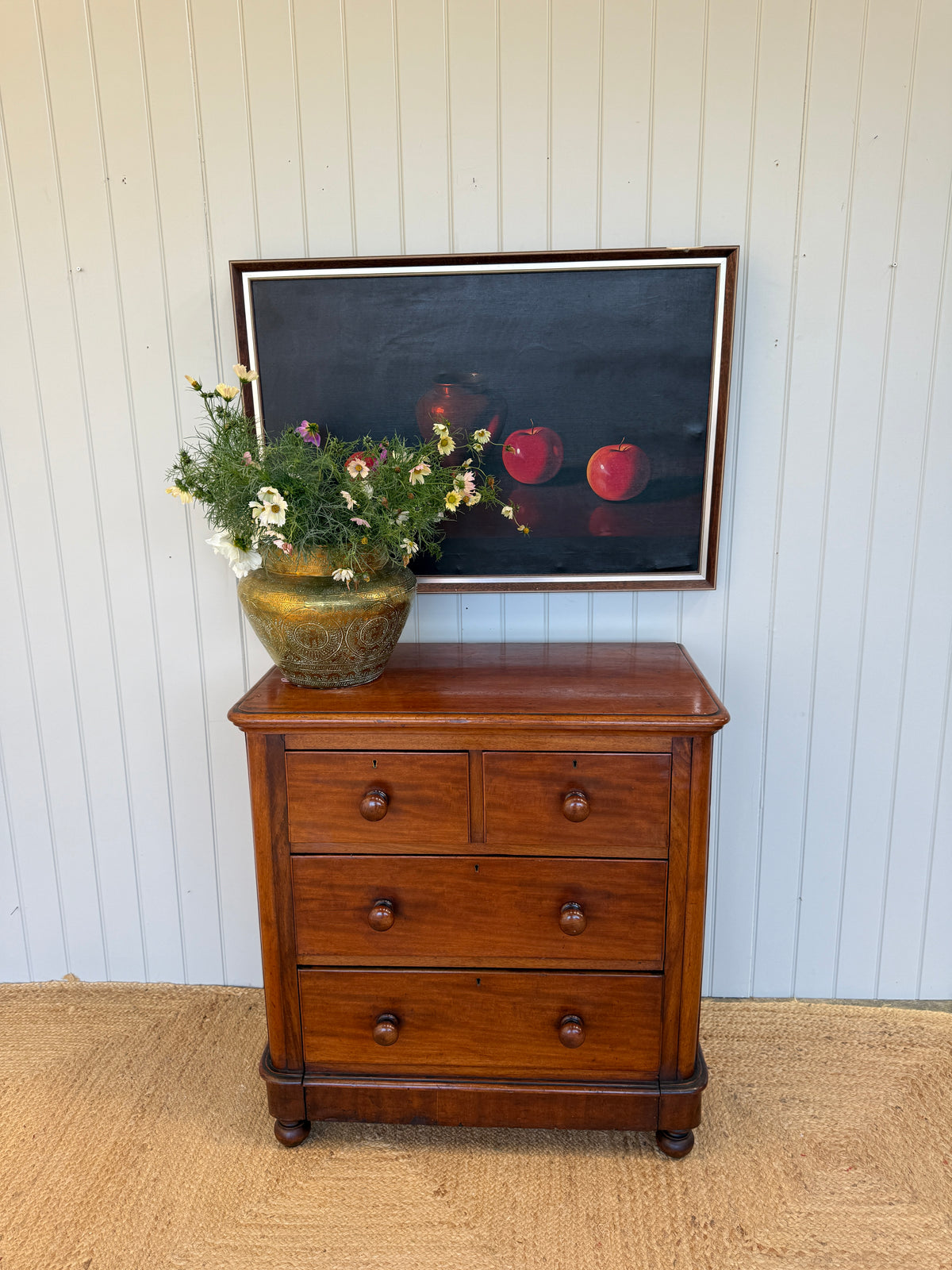 Small 19th Century Mahogany Chest of Drawers