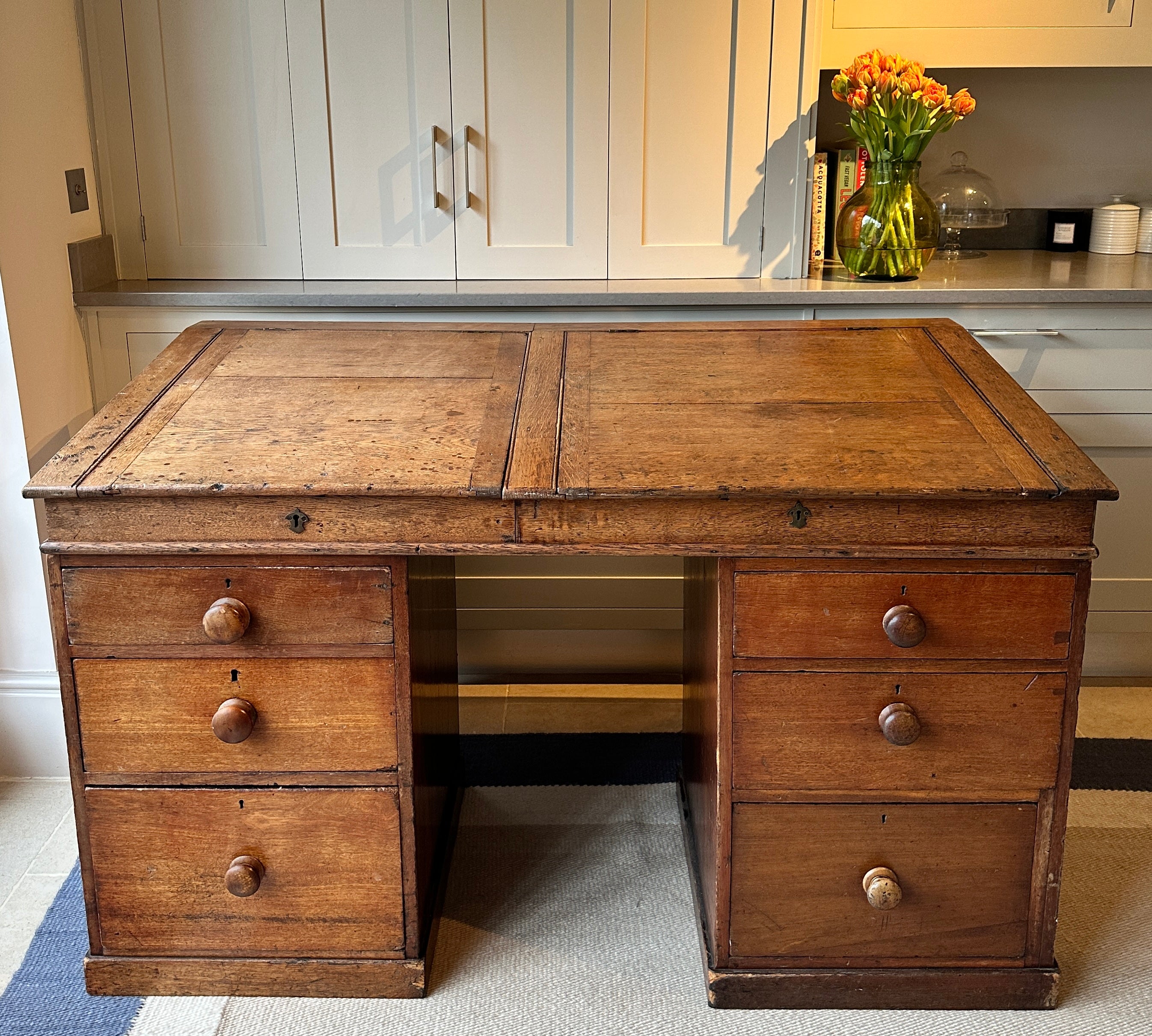 Rustic Architect’s Desk