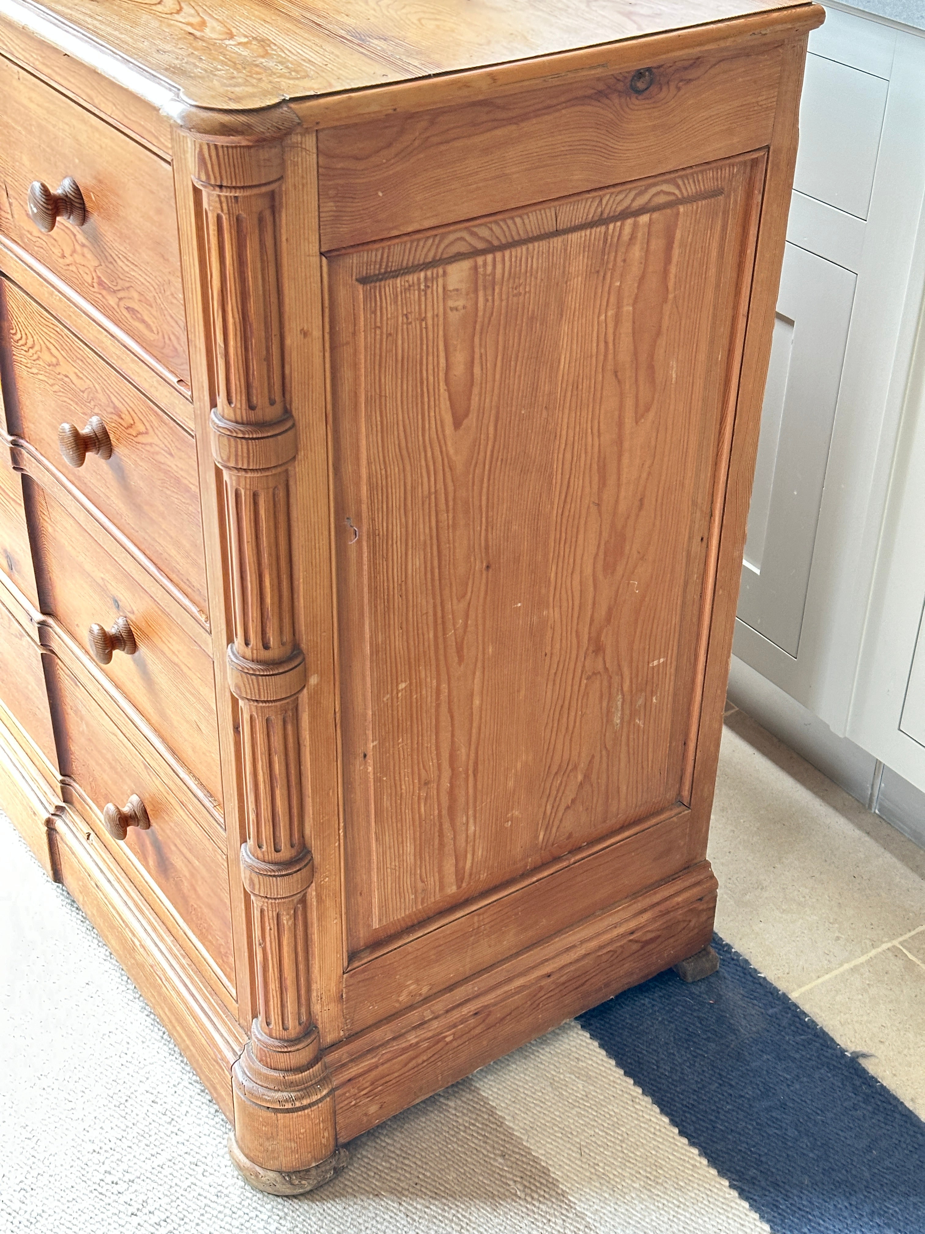 19th Century French Pine Commode