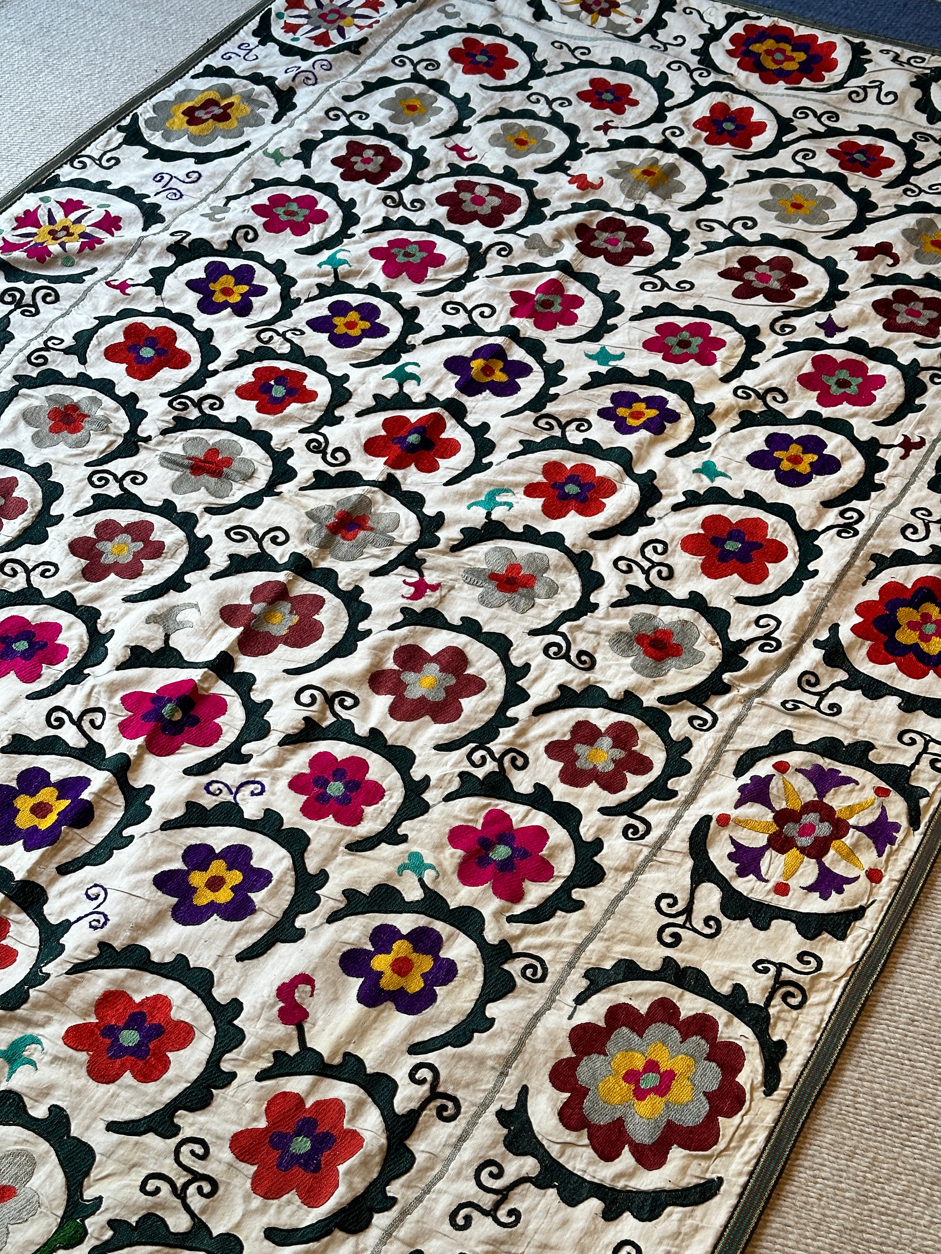 Beautiful Vintage Uzbek Suzani