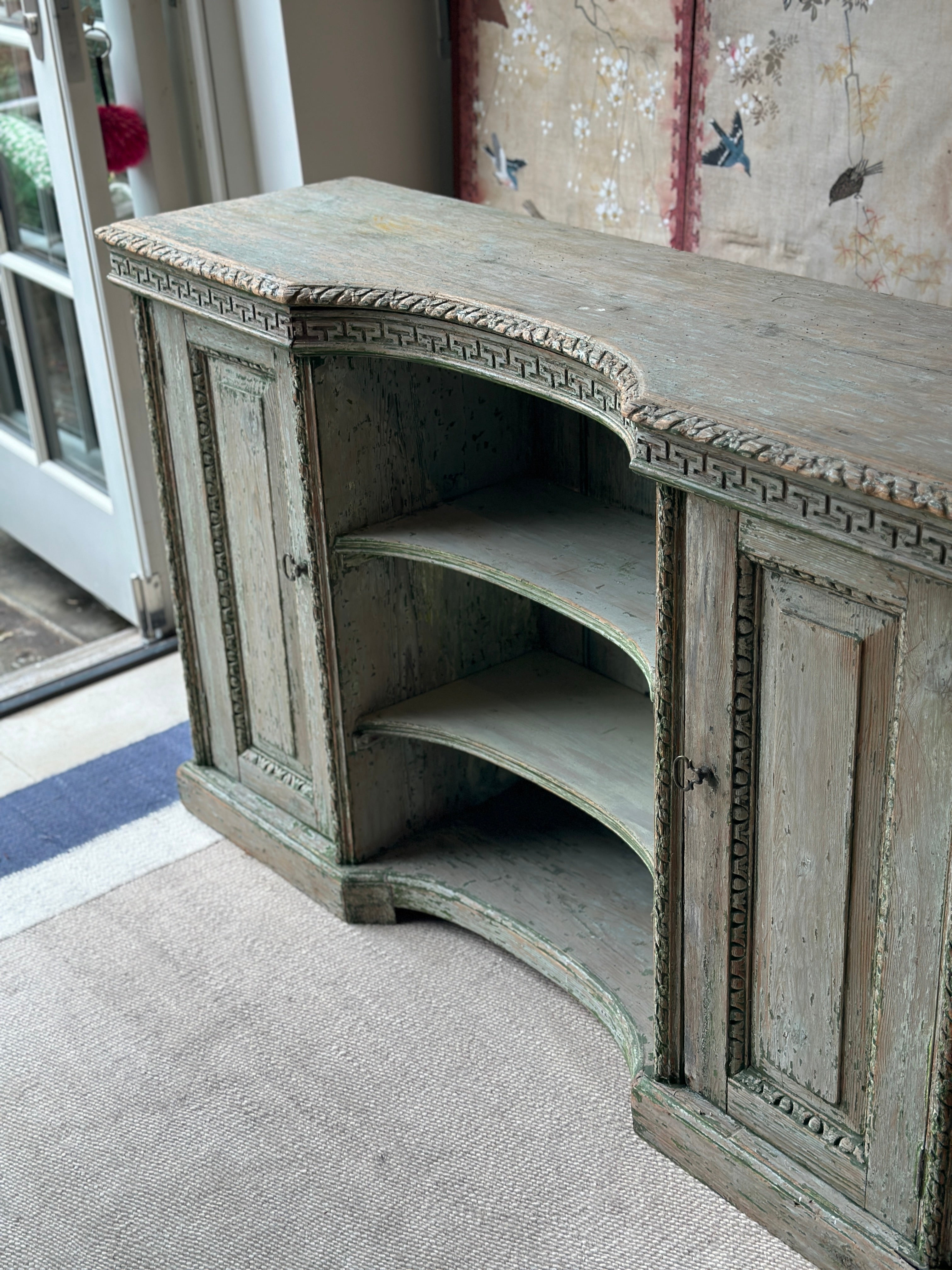 Wonderful English  19th Century Open Bookcase