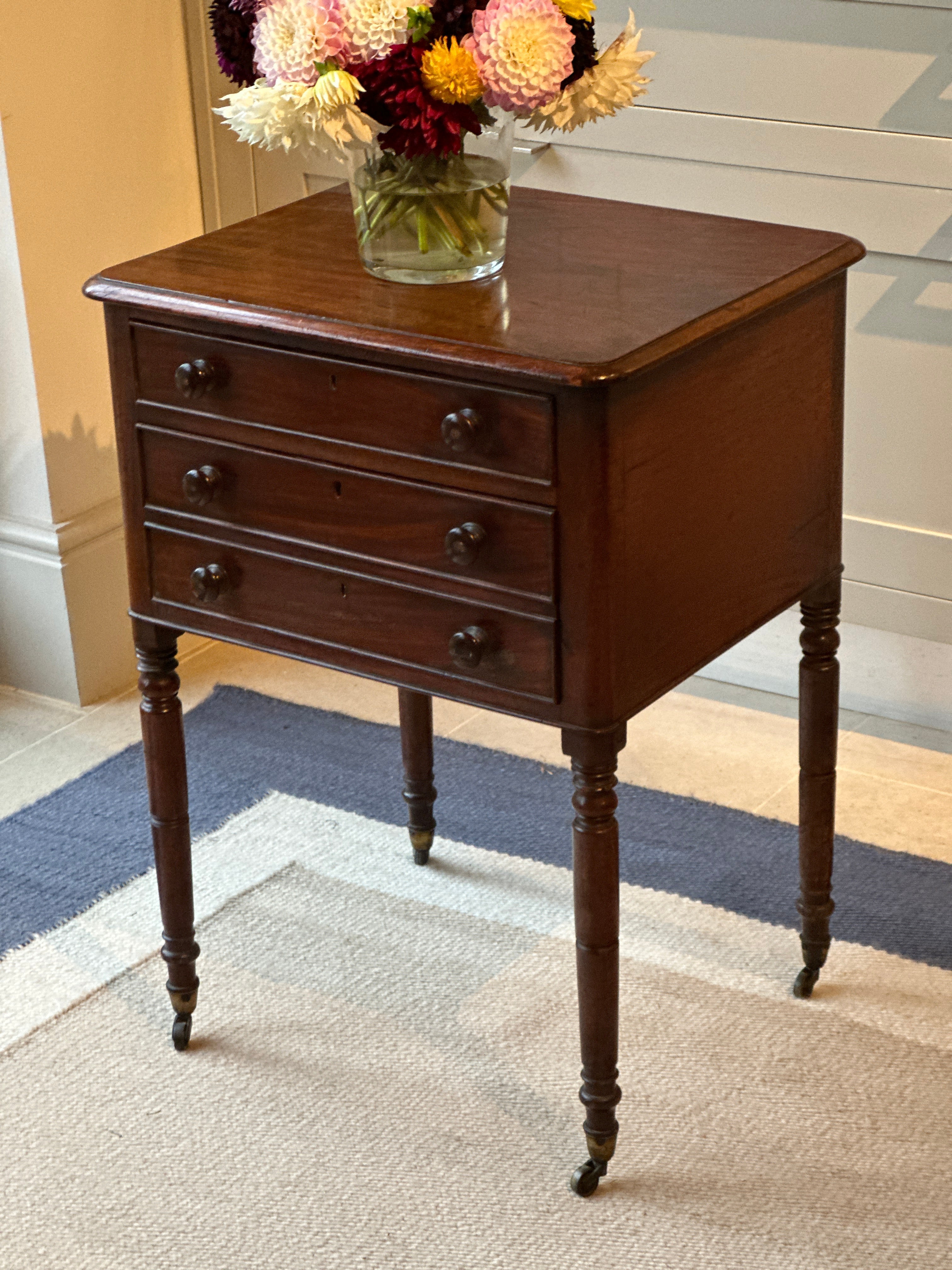 Charming Mahogany Work Table