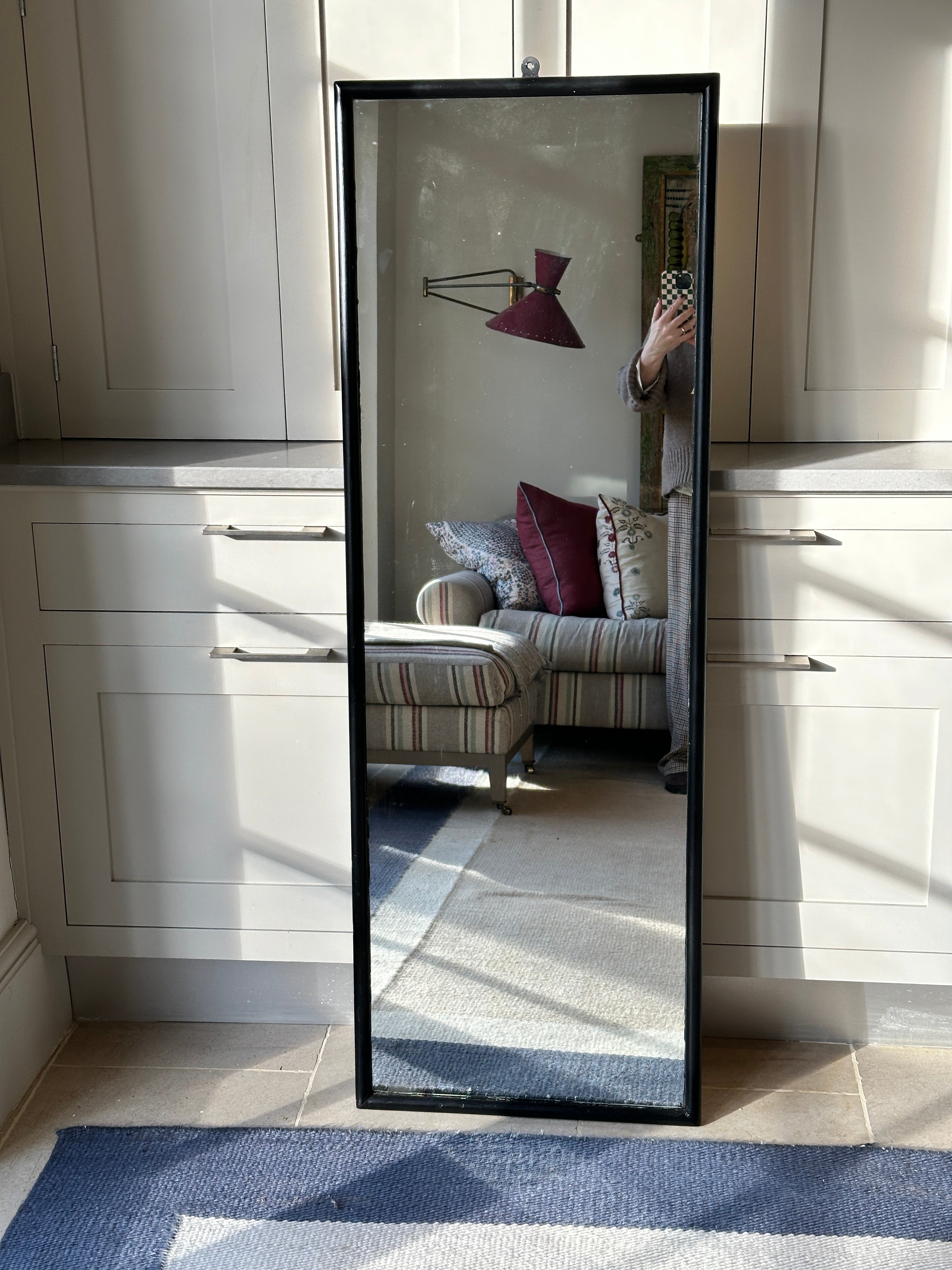 Ebonised Tailor’s Mirror