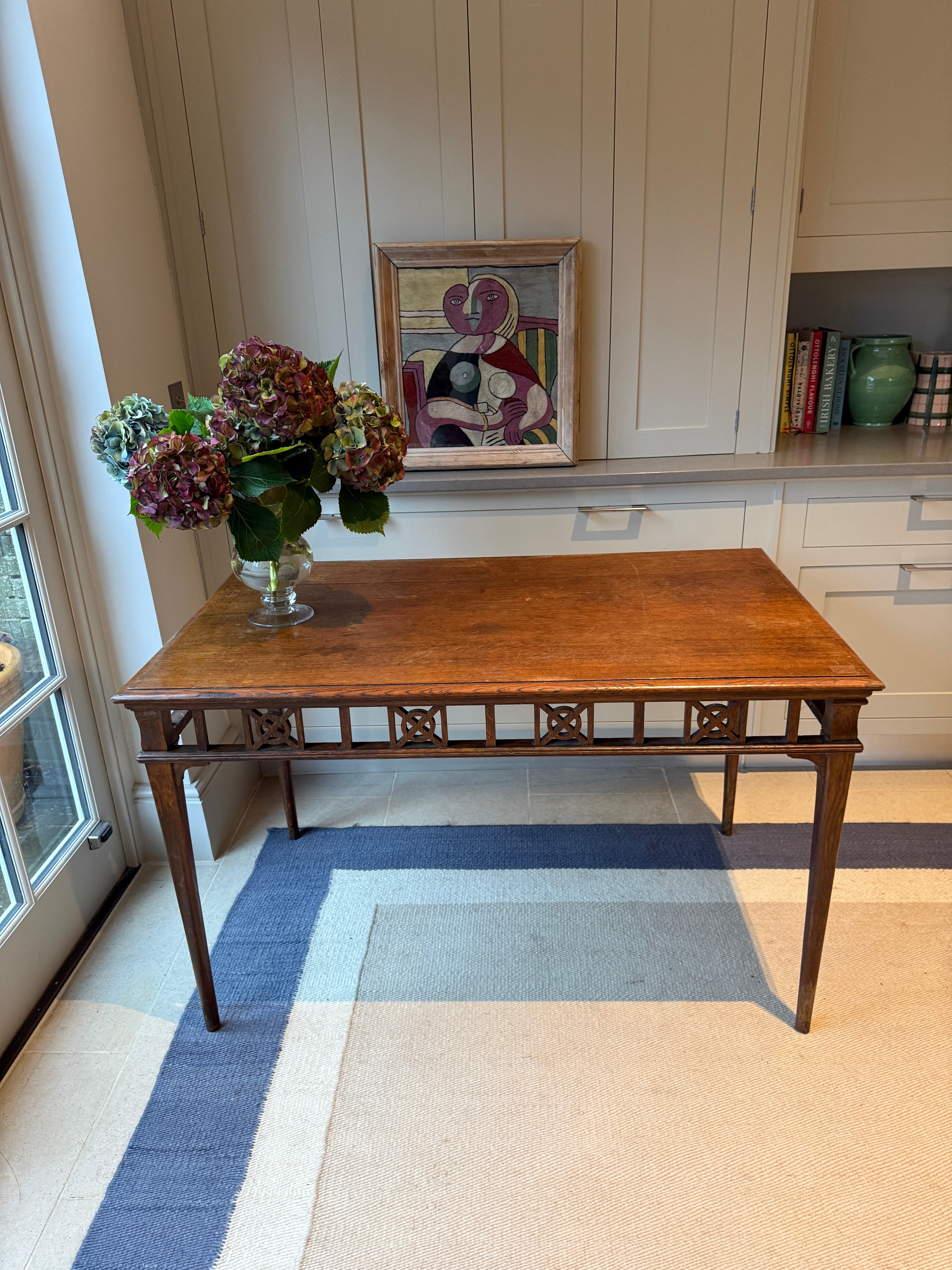 Oak Table by Snyers-Rang & Cie Bruxelles