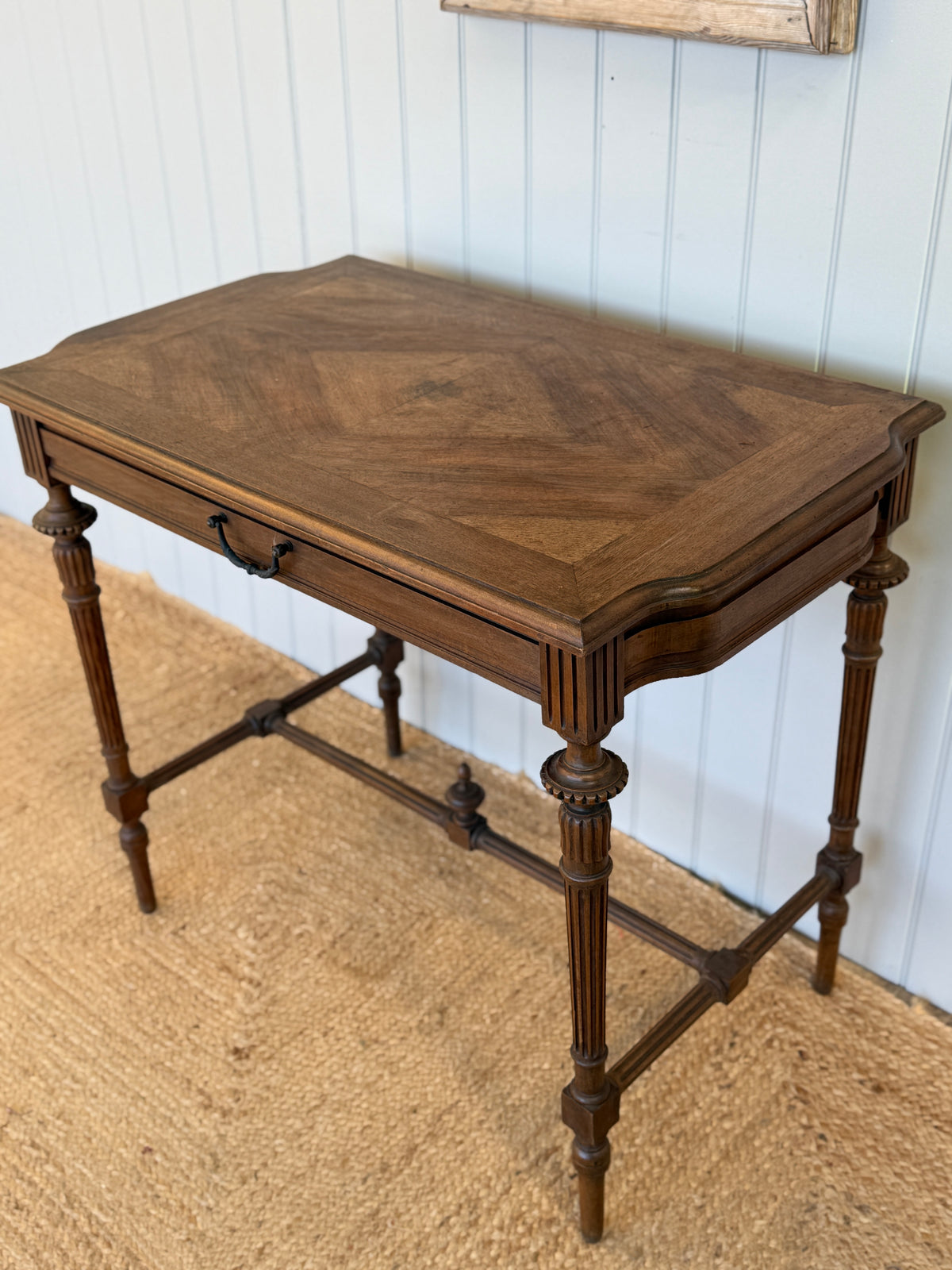 Late 19th Century French Walnut Side Table