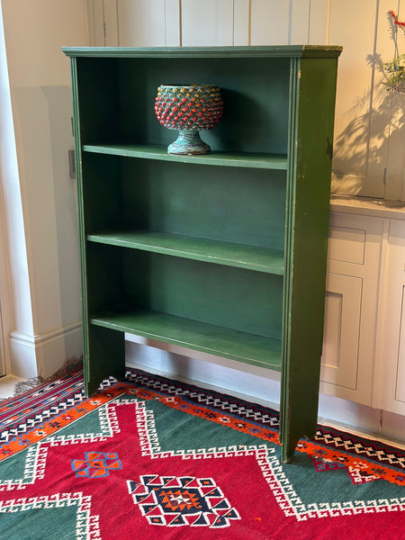 Vintage Green shelves