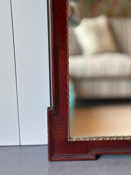 Scottish Regency Fret Mirror with attractive gift border.