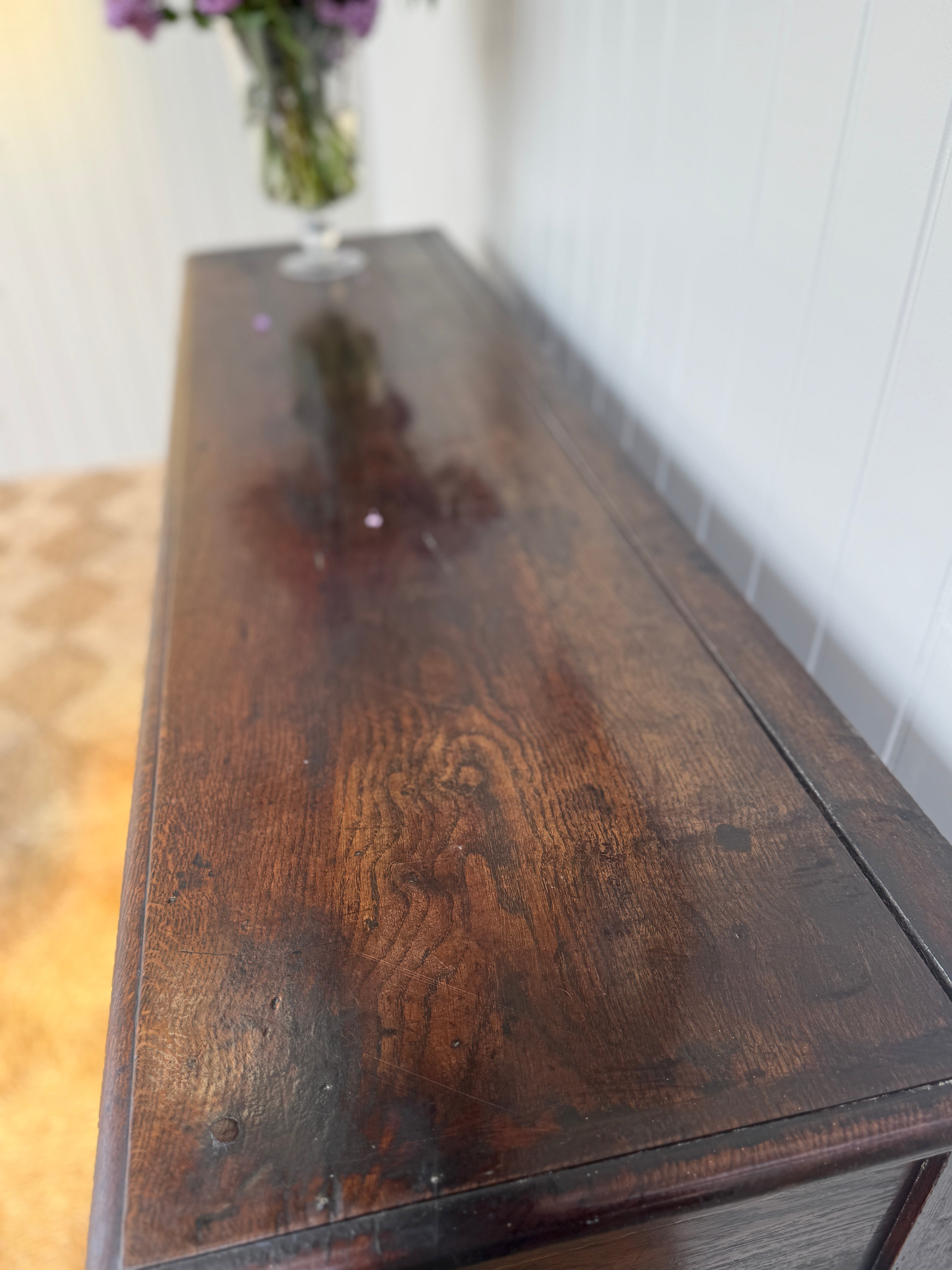 18th Century Oak Dresser Base