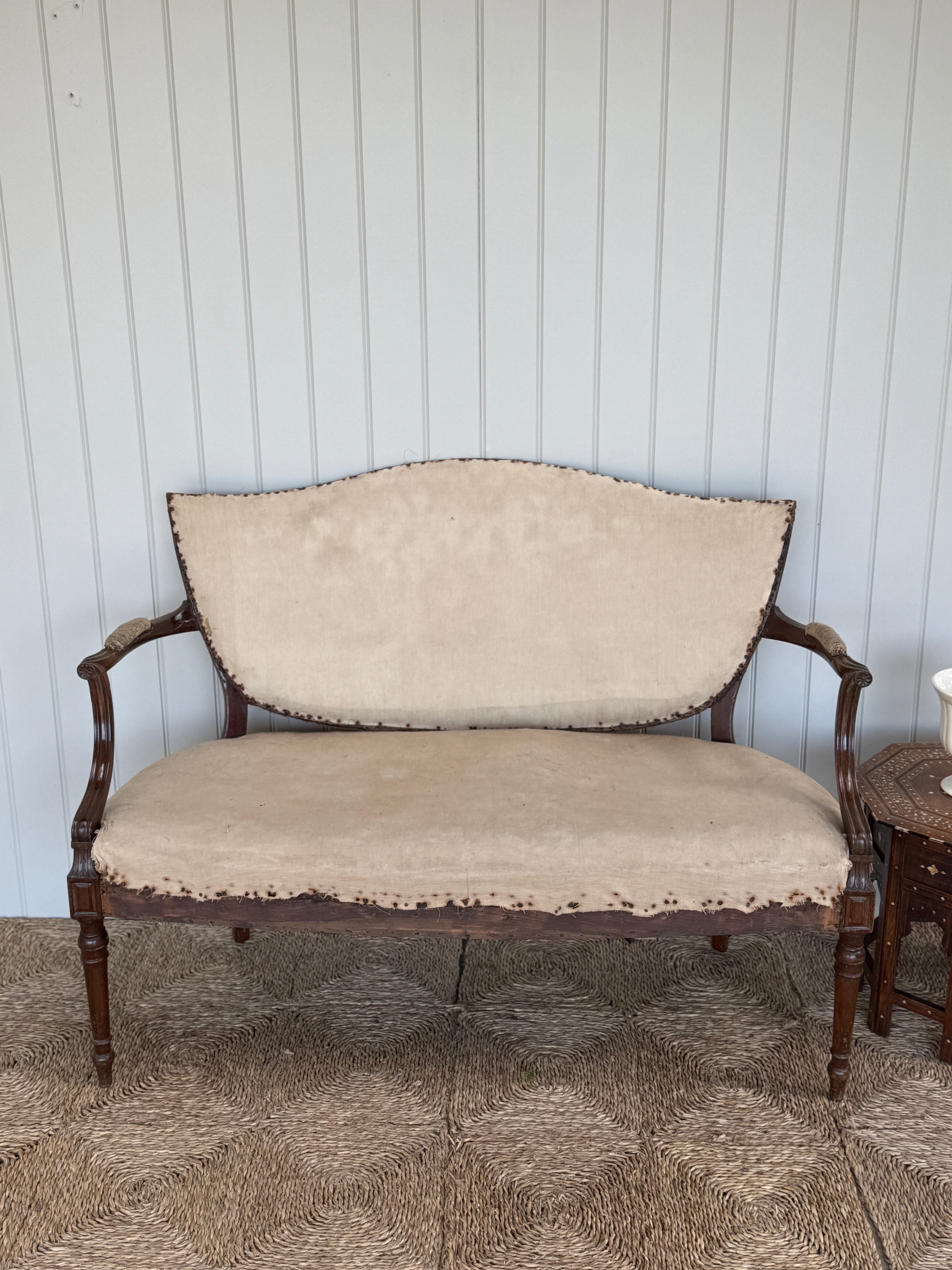 Small French Fauteuil Sofa
