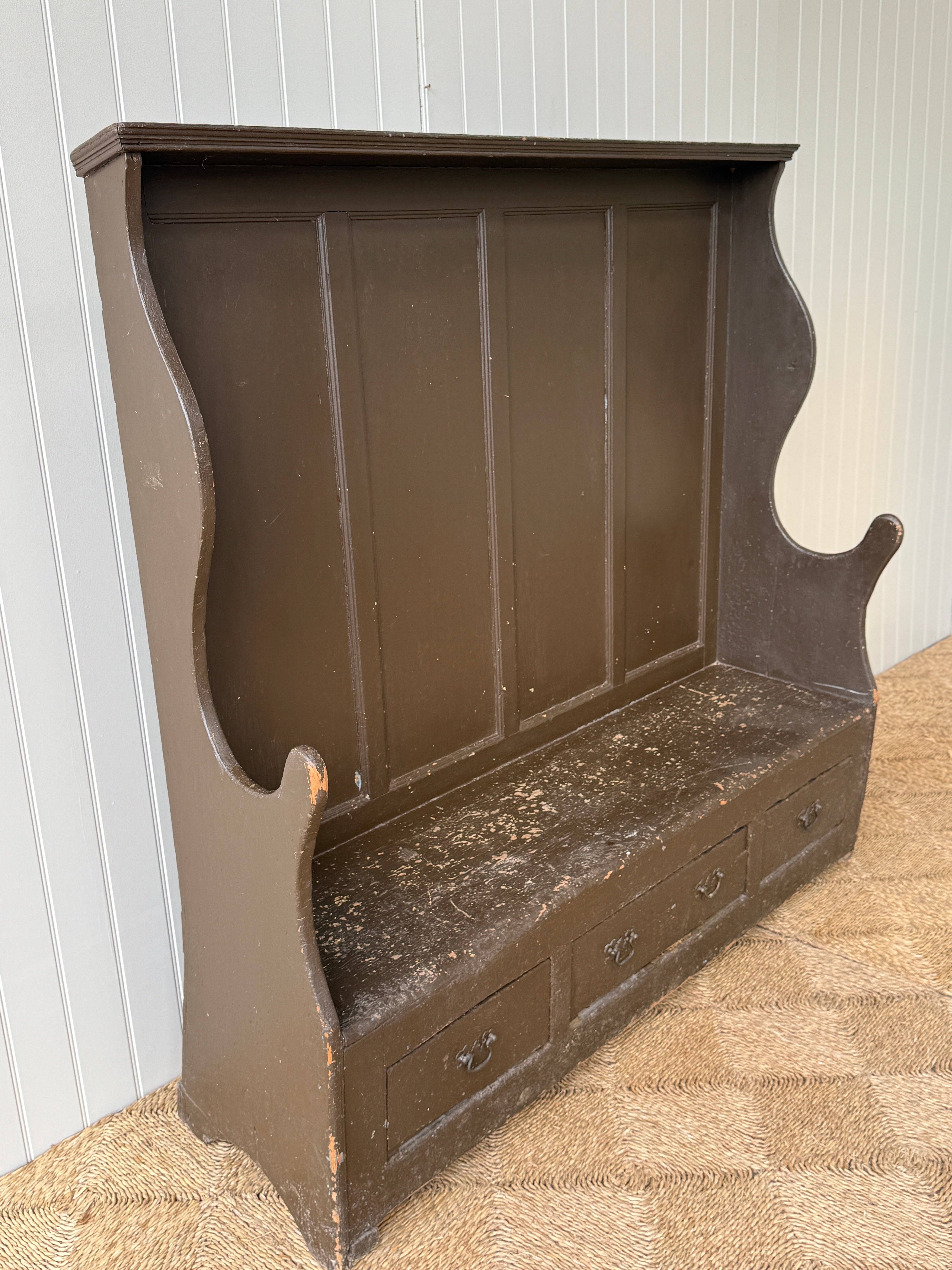 Early 19th Century West Country Settle