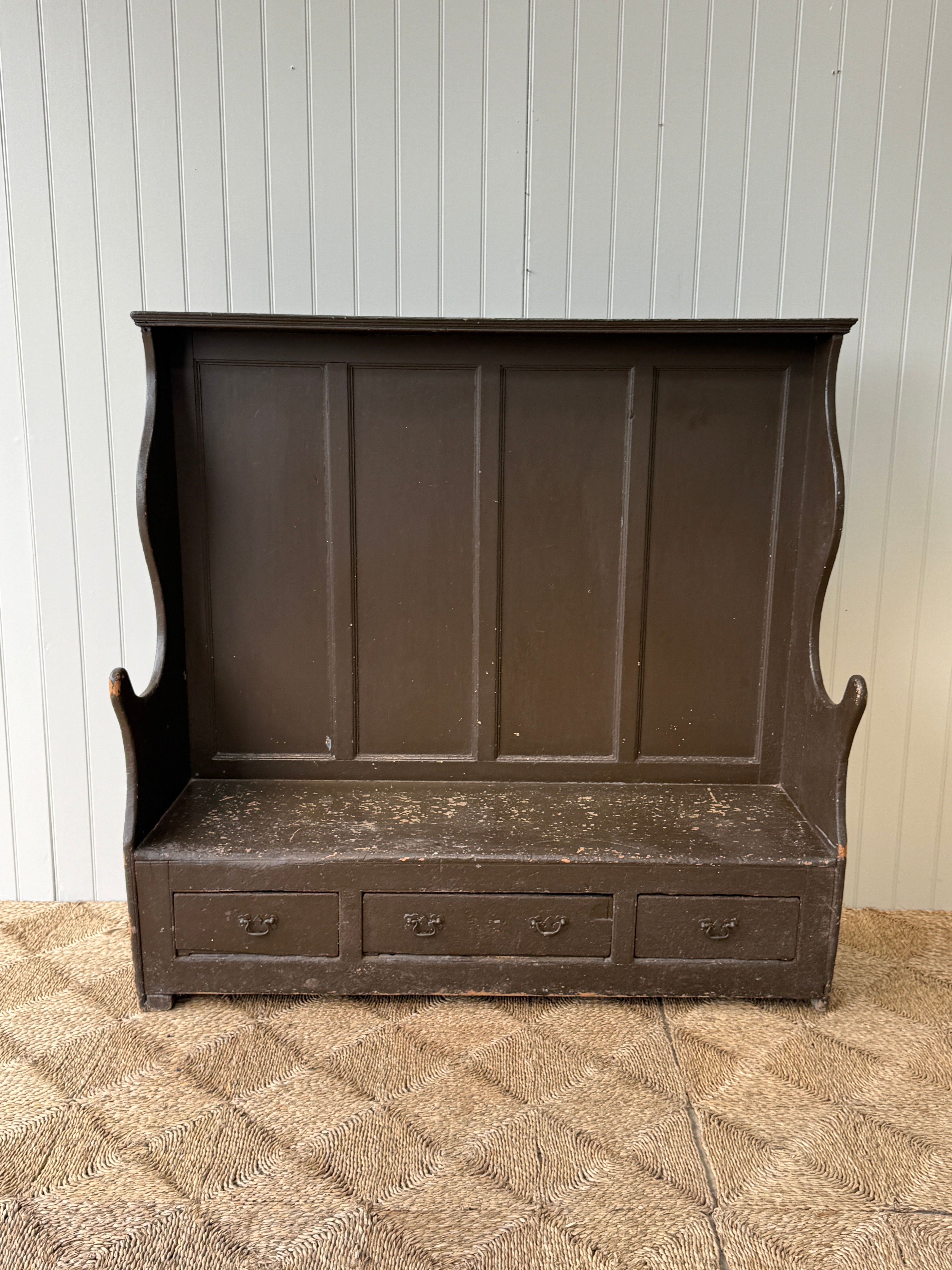 Early 19th Century West Country Settle