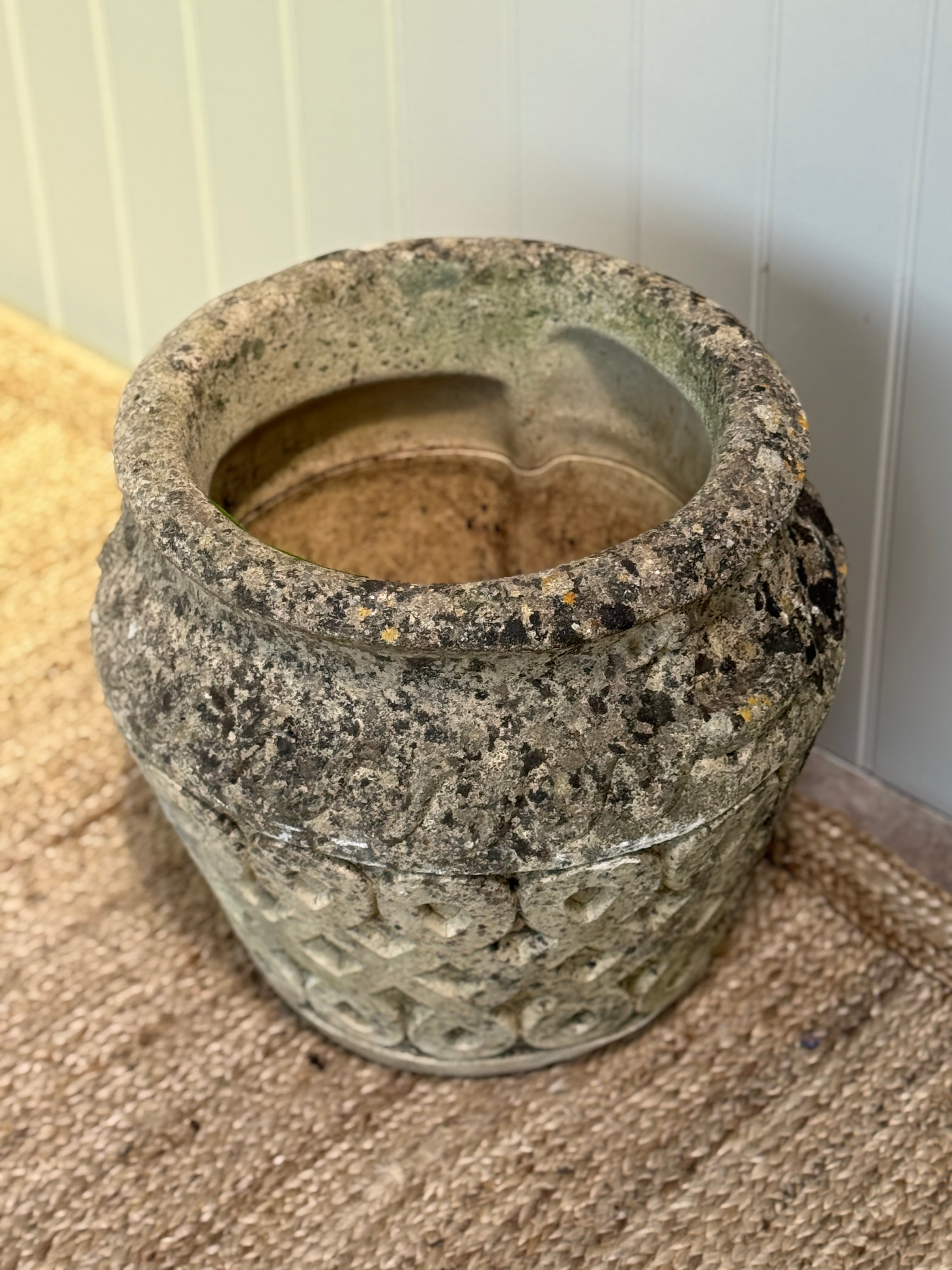Reconstituted Stone Garden Urn