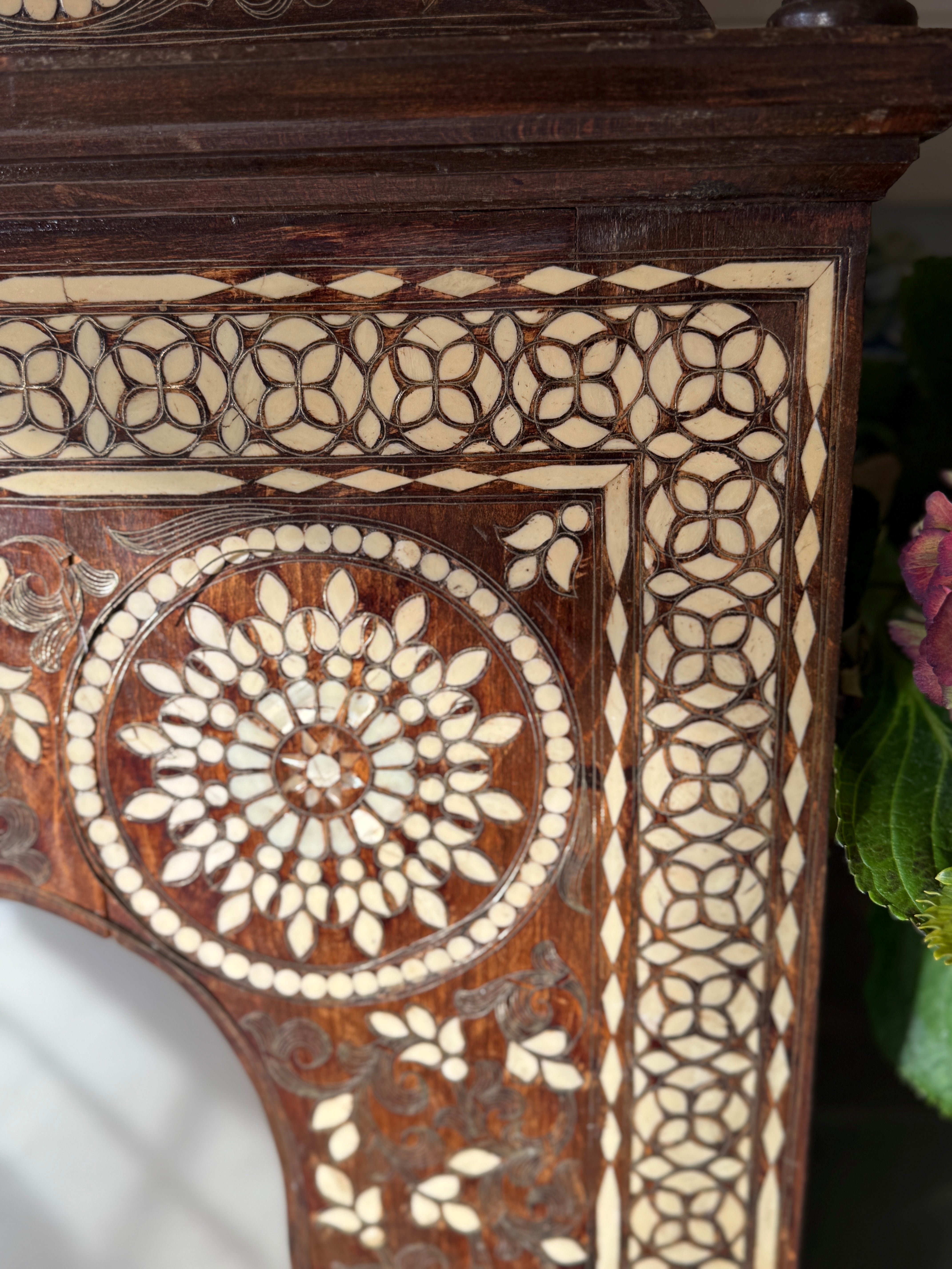 Pair of Very Large Matching Hoshiarpur Mirrors