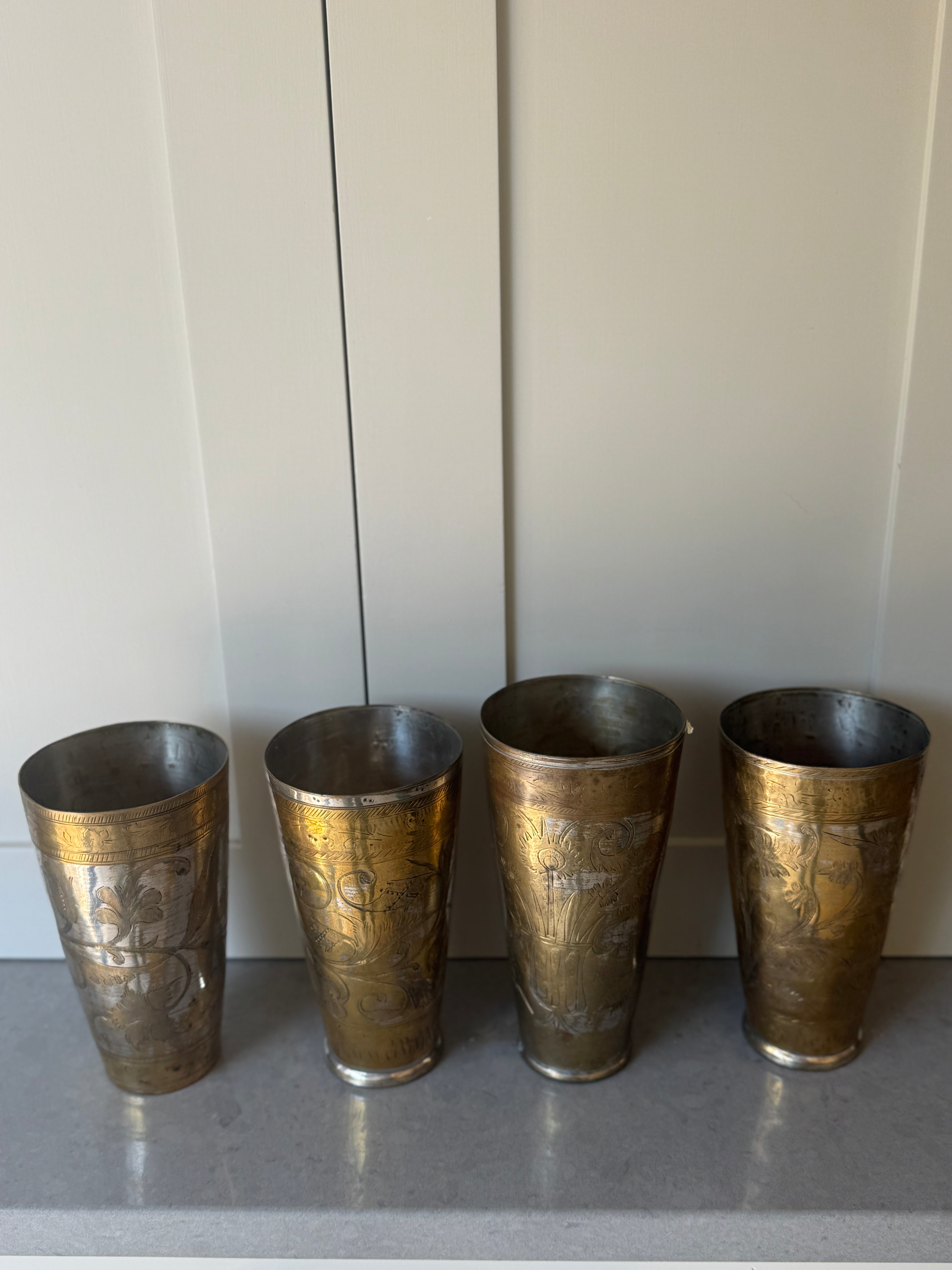 Afghan Metal Beakers
