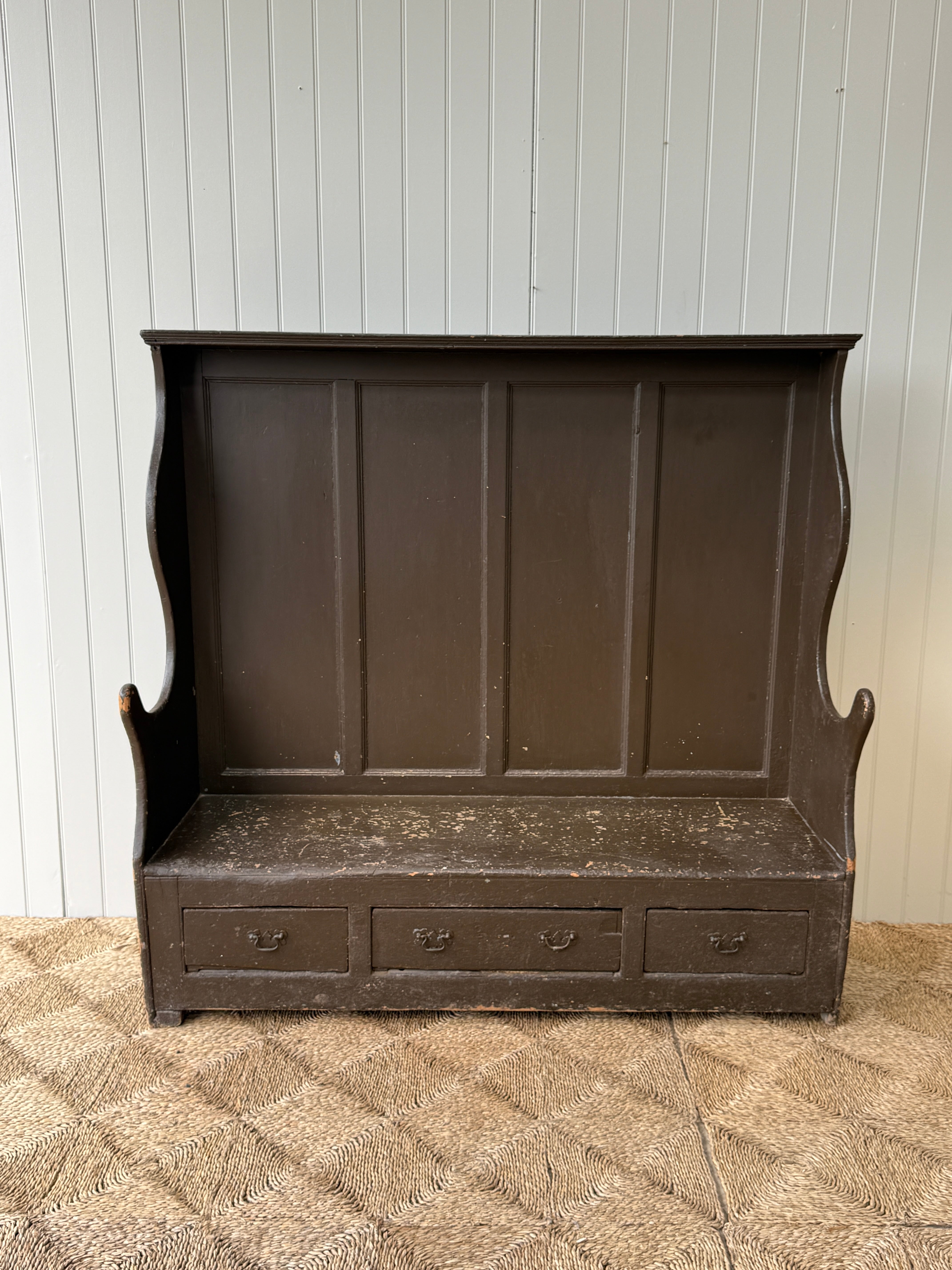 Early 19th Century West Country Settle