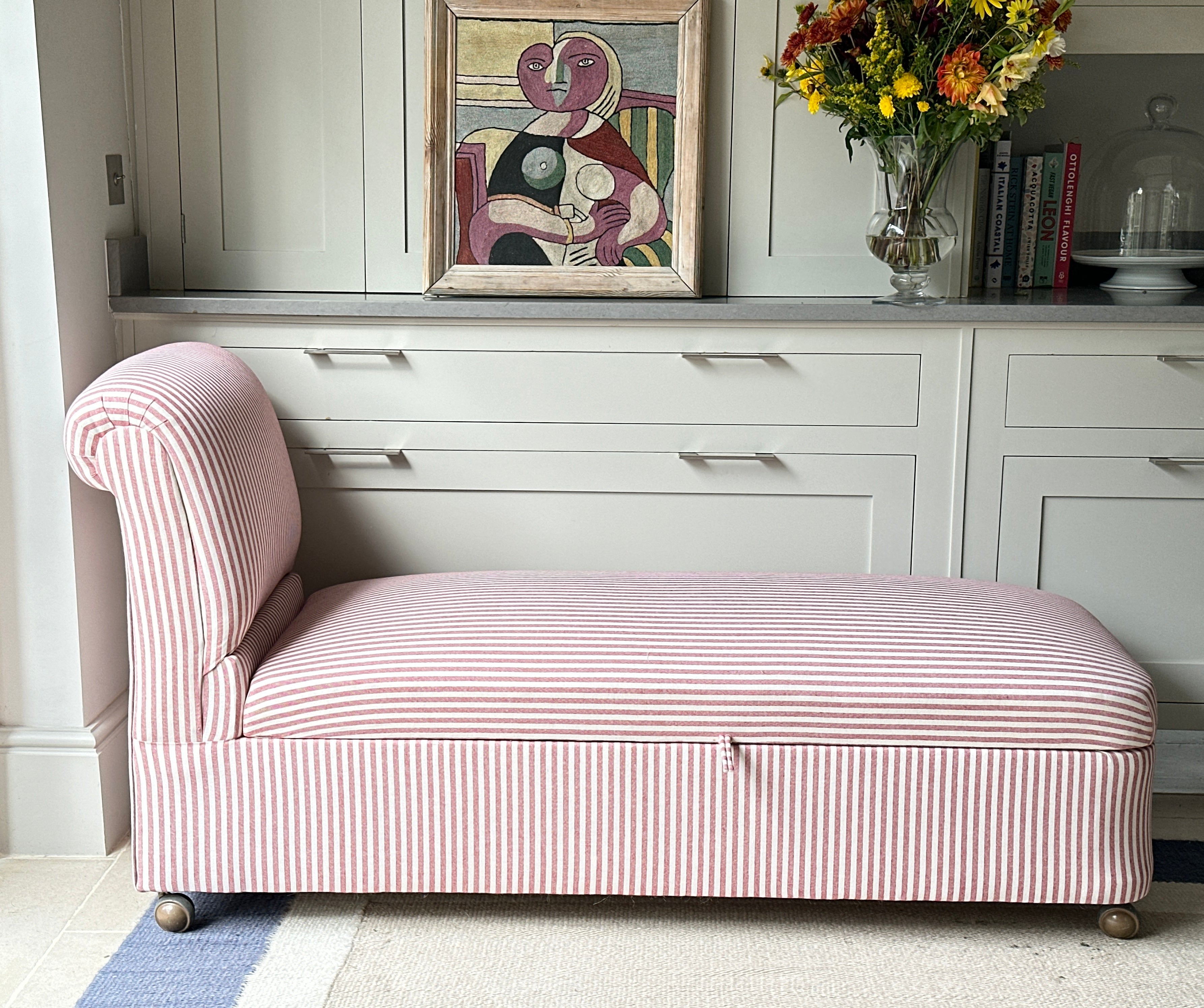 Early C20th French Storage Chaise