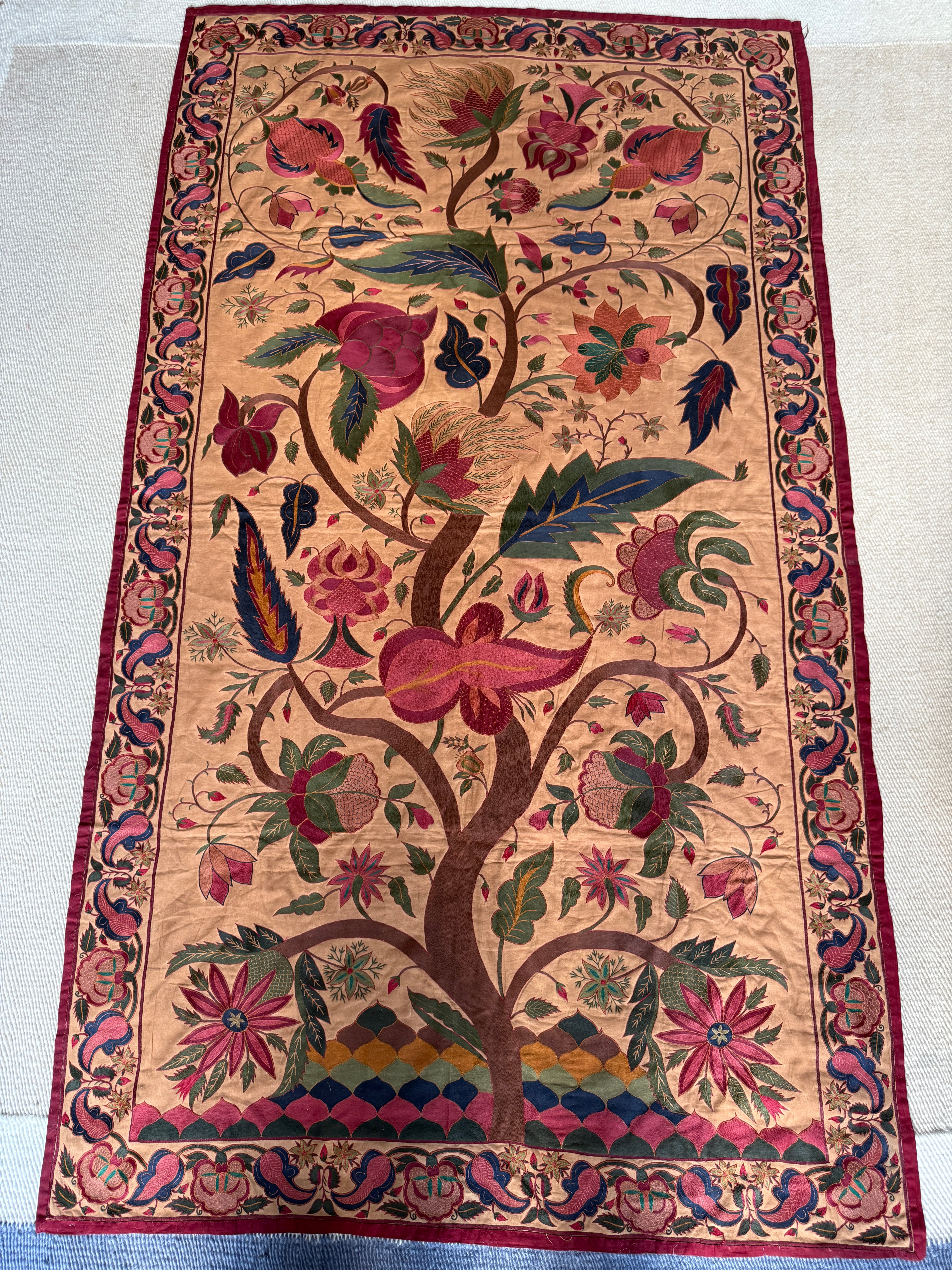 Incredible Tree of Life Embroidery Wall hanging