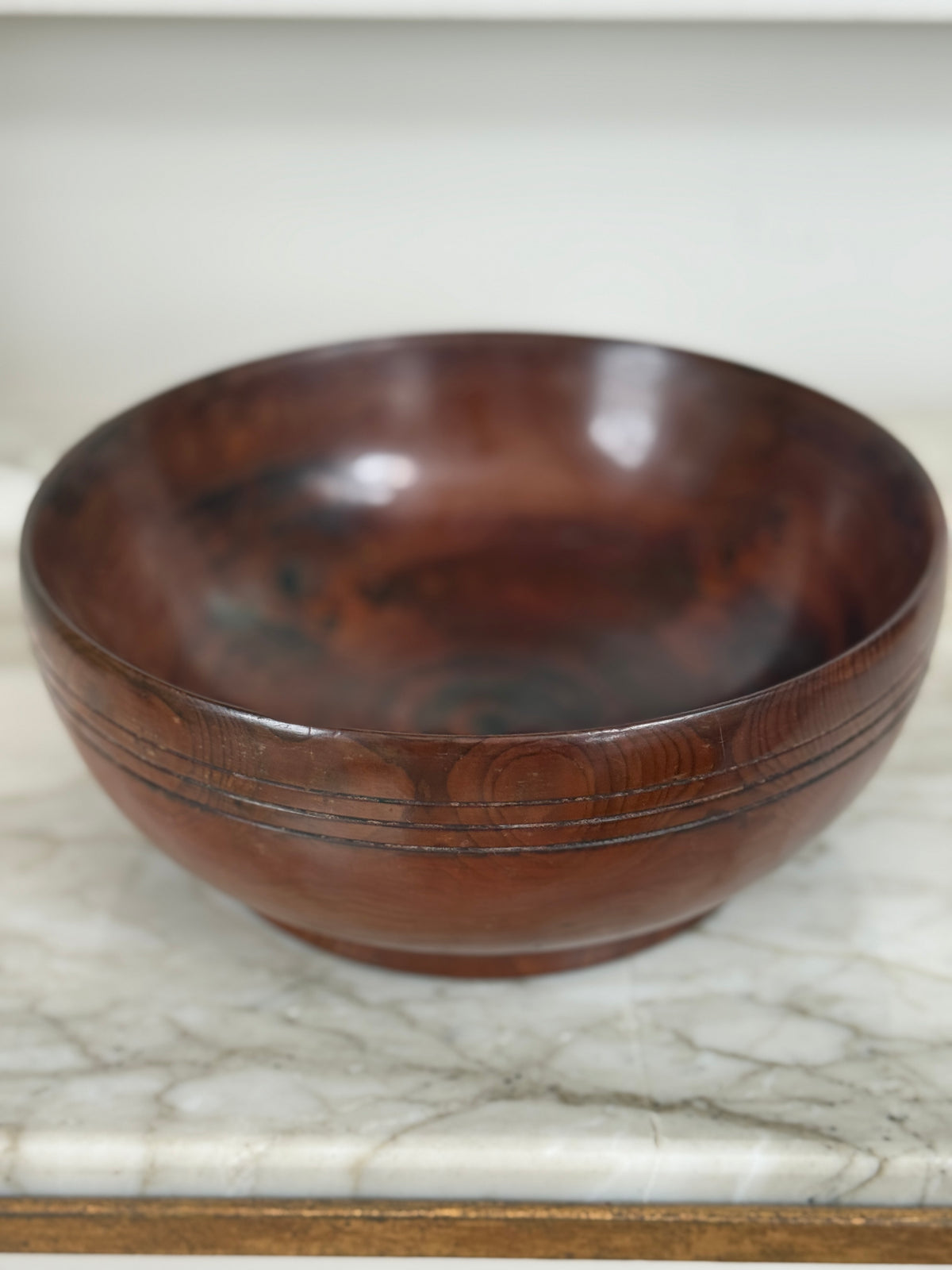 Early 19th Century Yew Turned Bowl