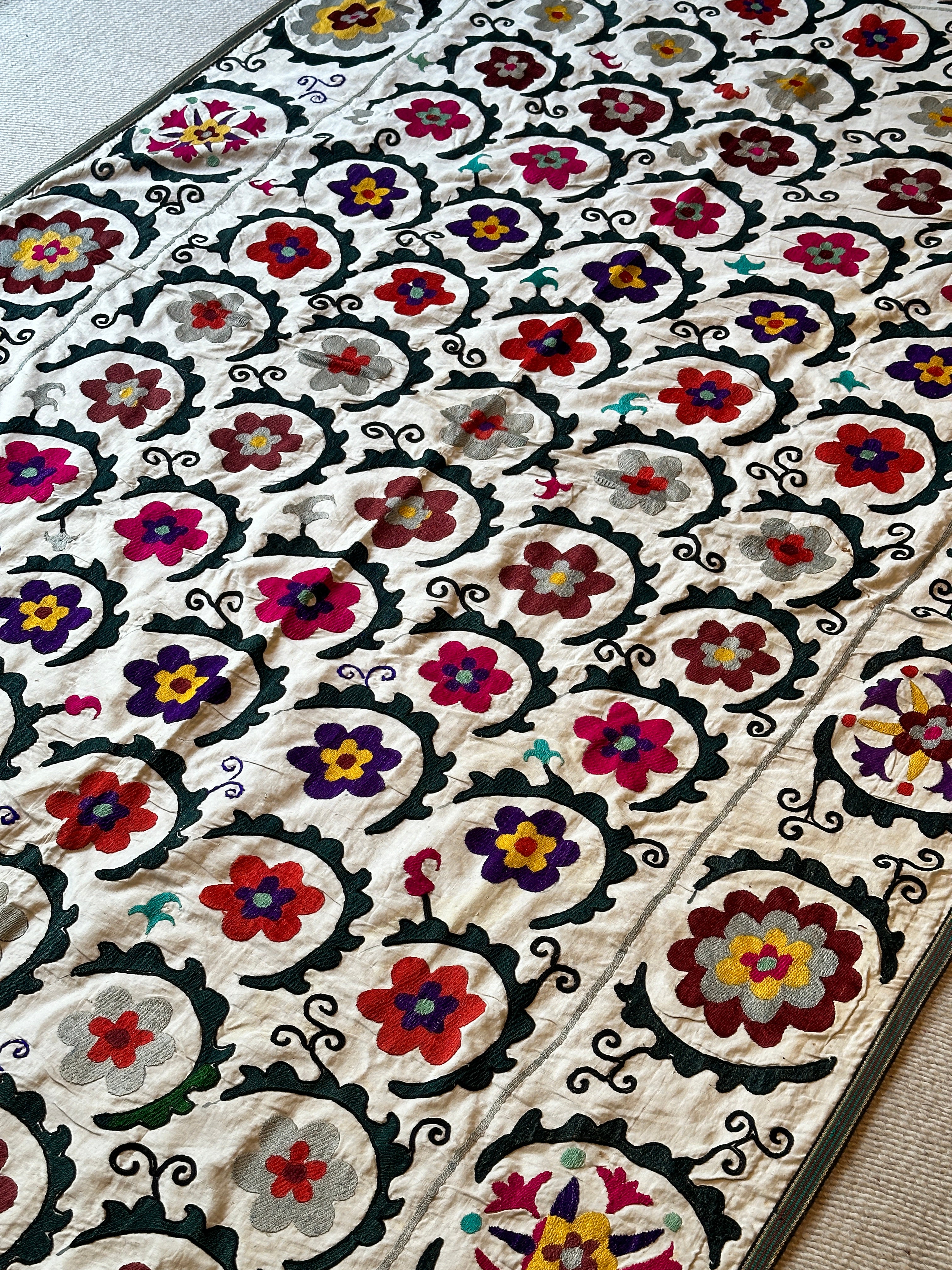 Beautiful Vintage Uzbek Suzani