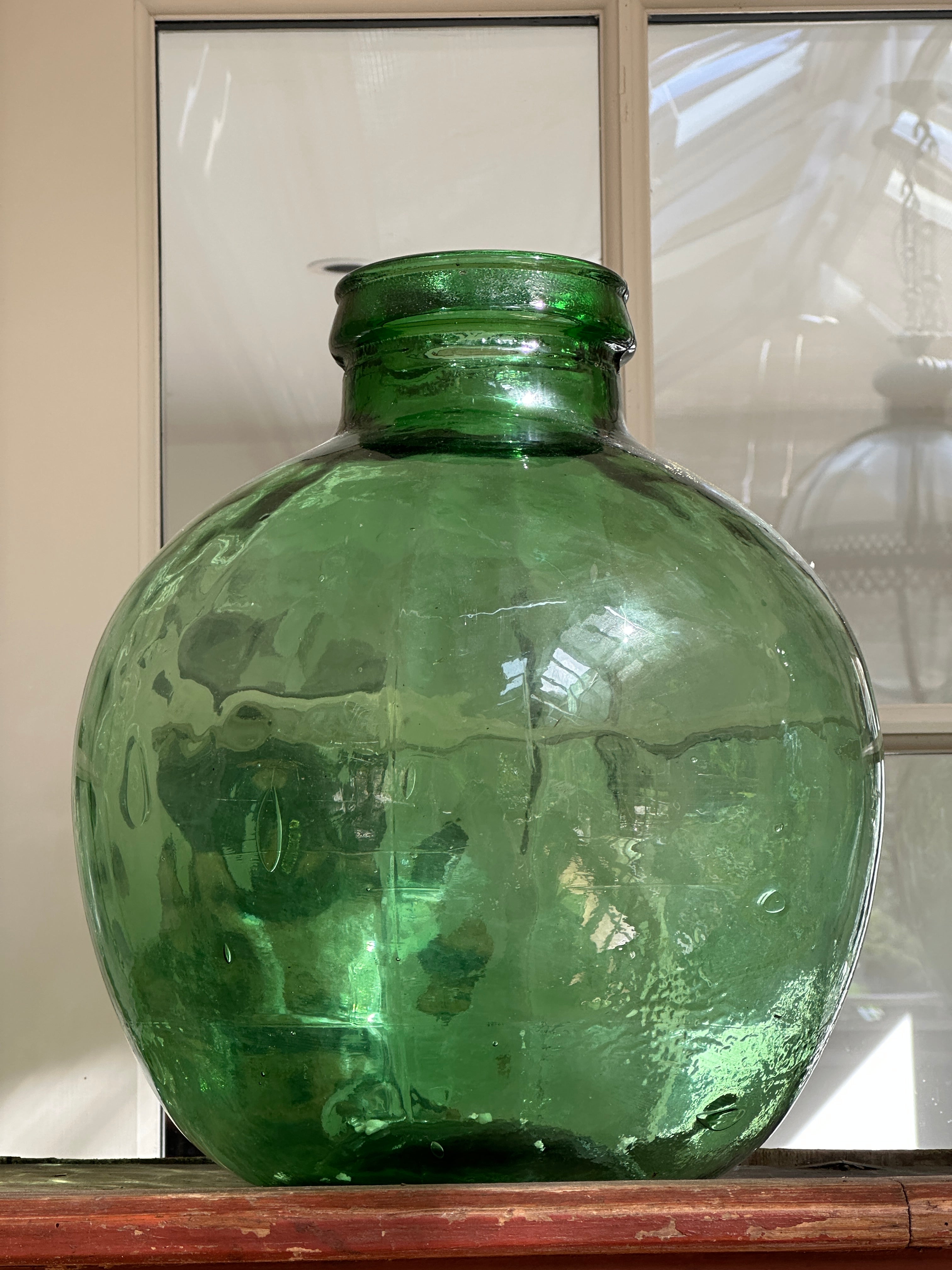 Carboy Green Glass Vessel