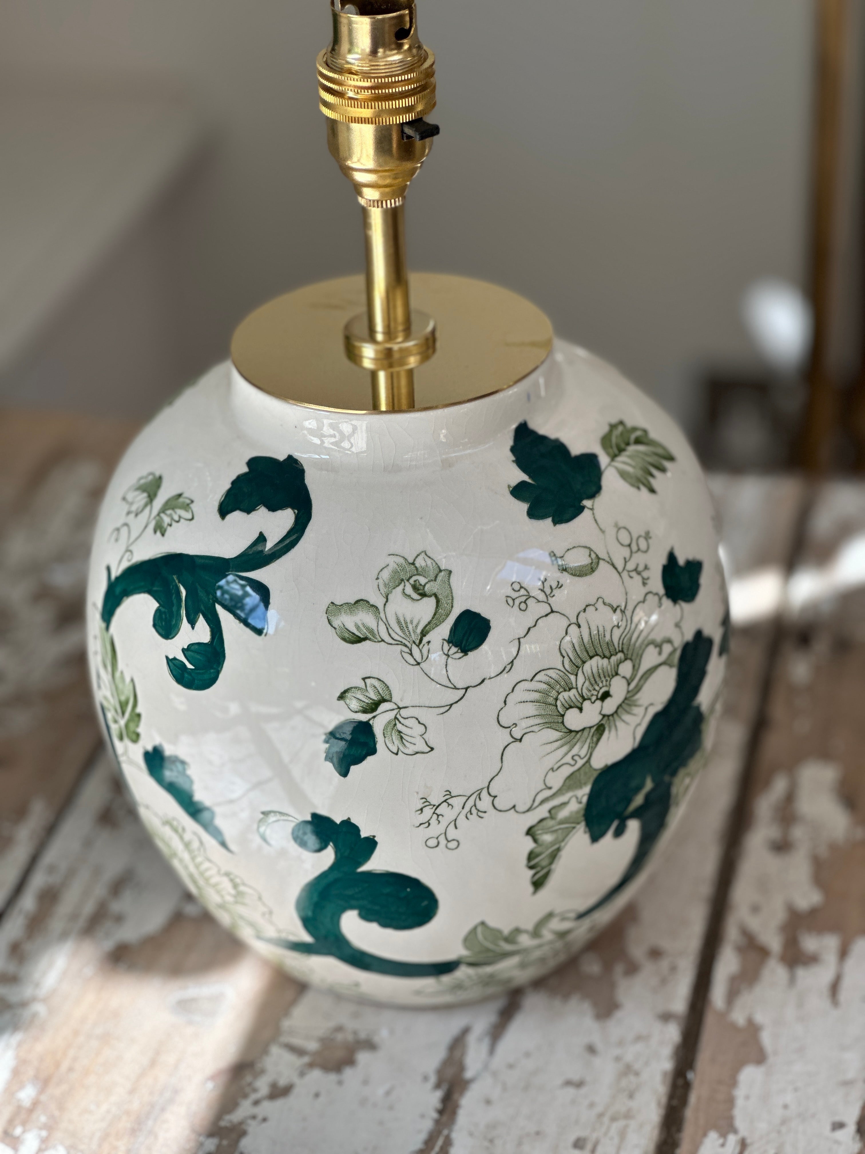 Mason ‘Chartreuse’ Ginger Jar Table Lamp