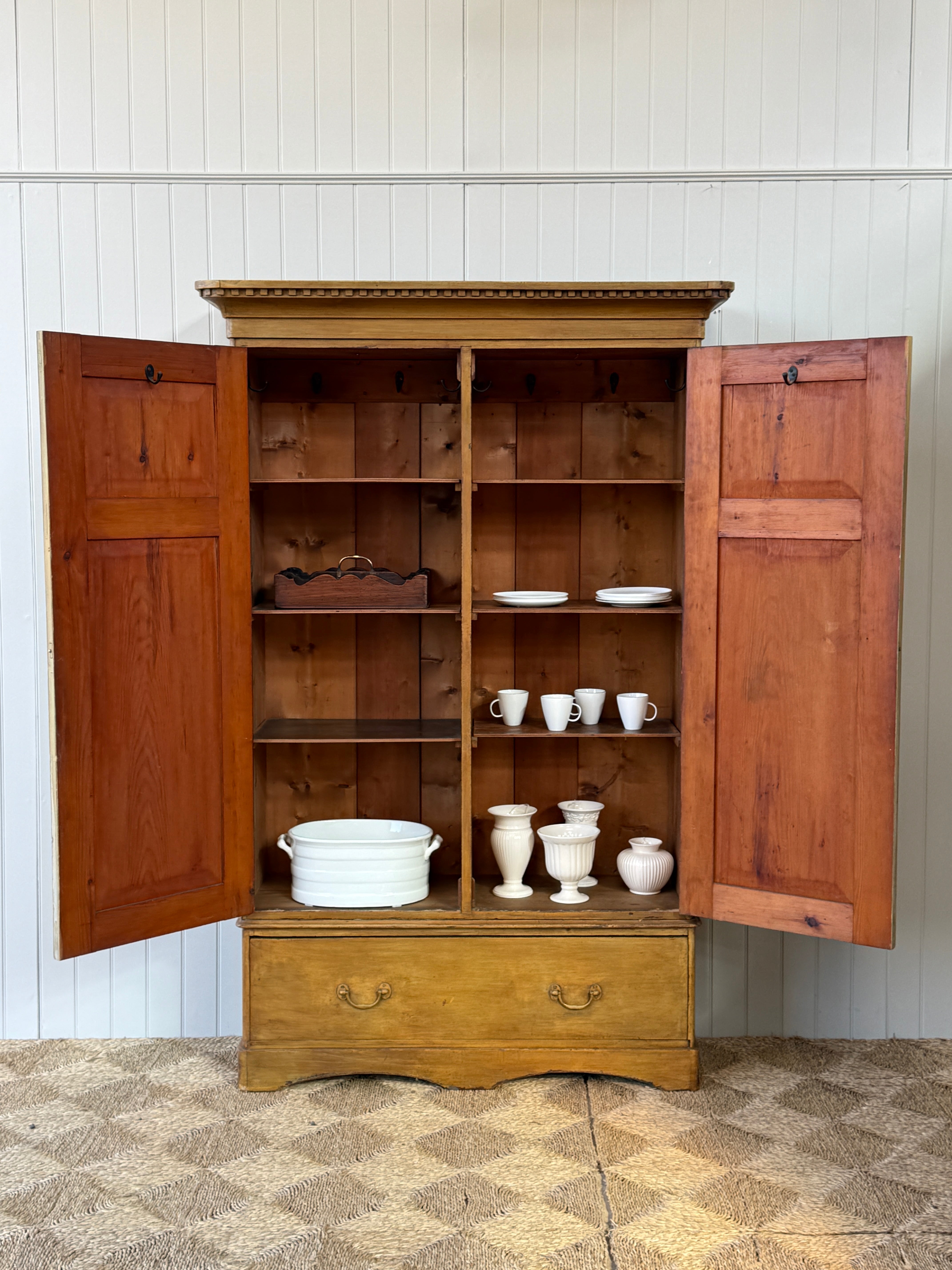 Painted Regency Housekeepers Cupboard