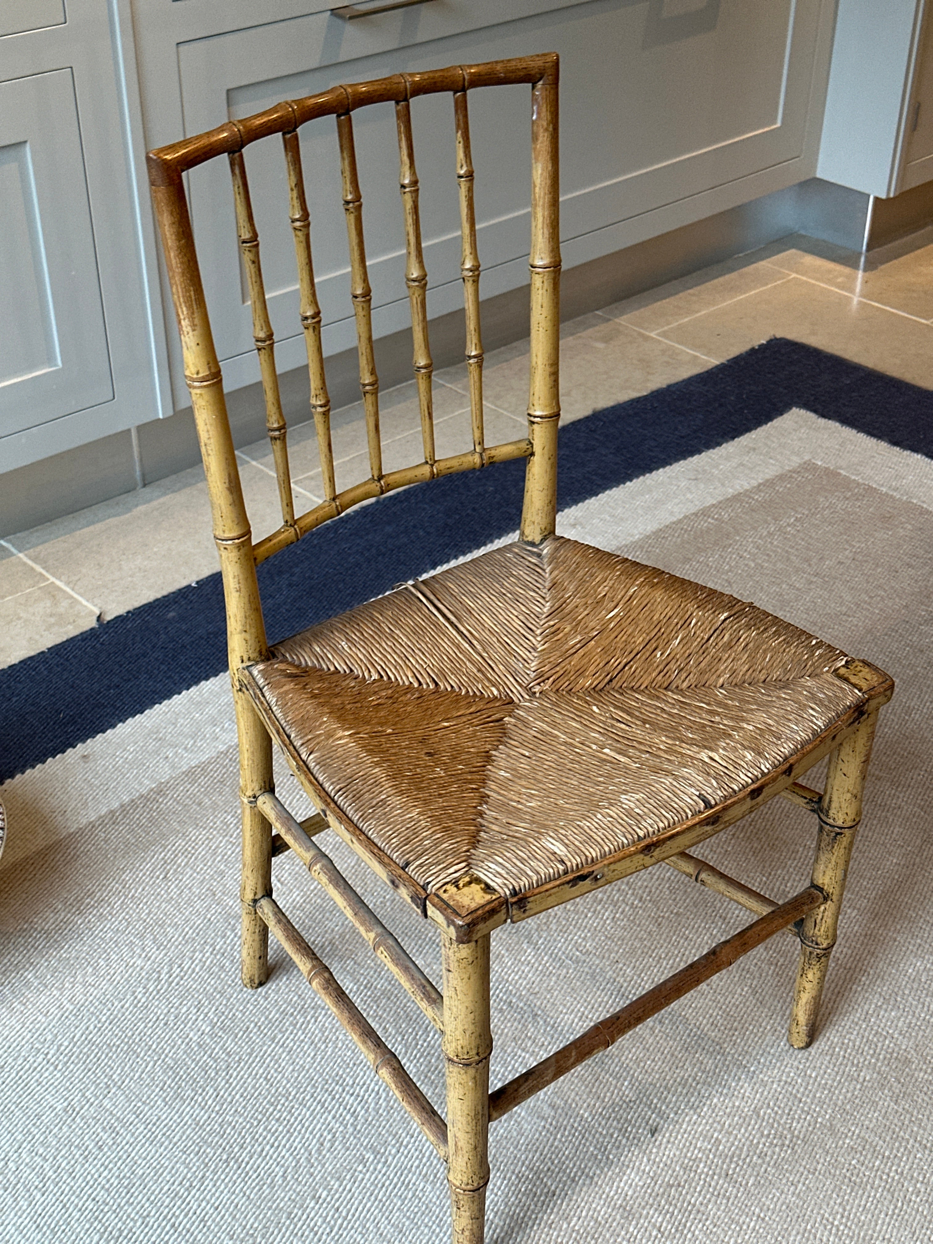 Faux Bamboo Chair