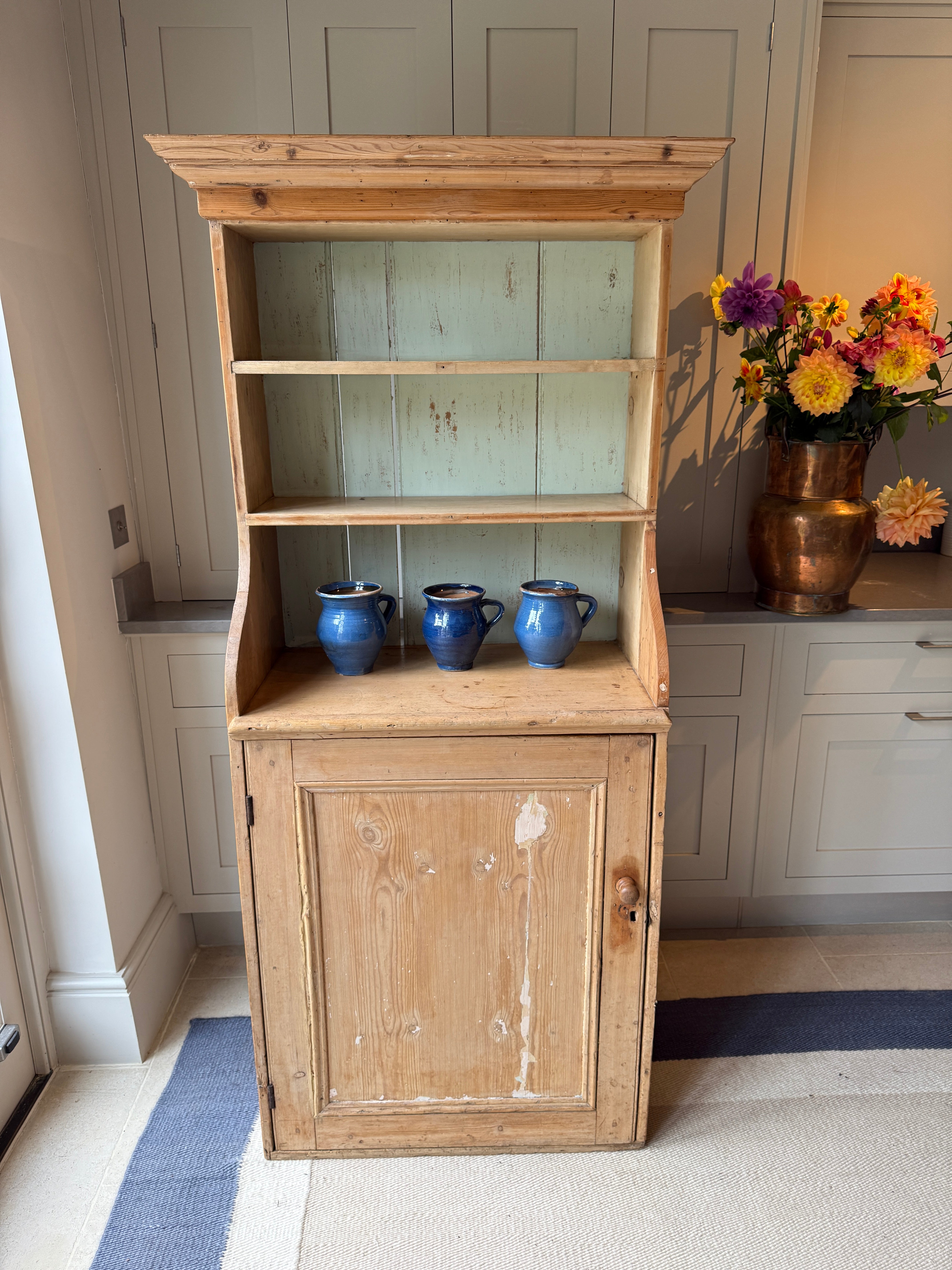 Slim and Rustic Pine Dresser