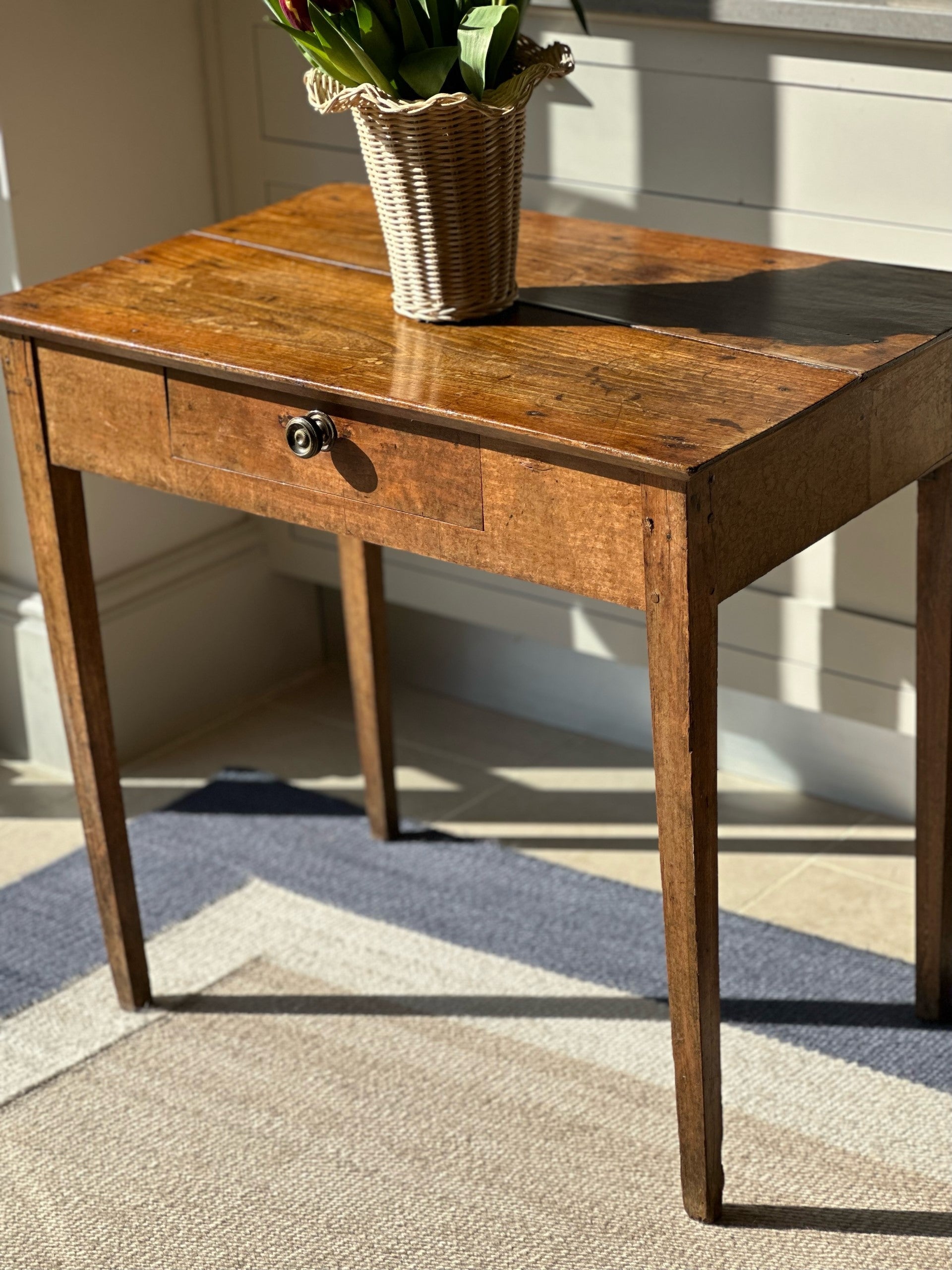 A Charming Oak Side Table