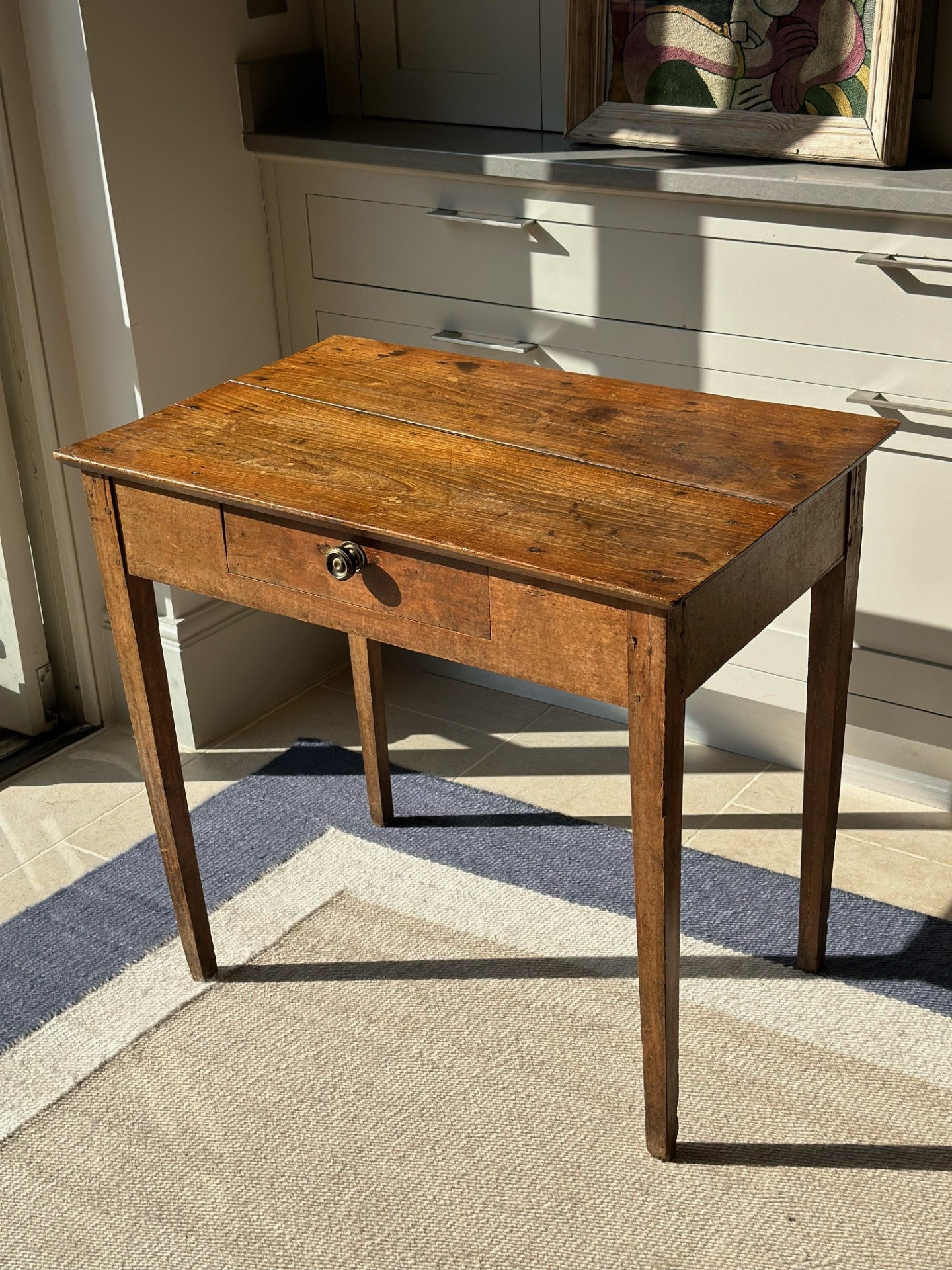 A Charming Oak Side Table